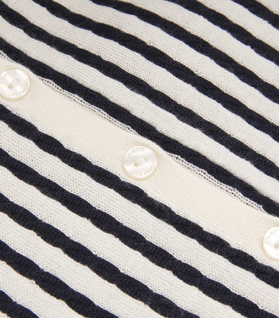 The Cable Cardigan NAVY MULTI Image 5