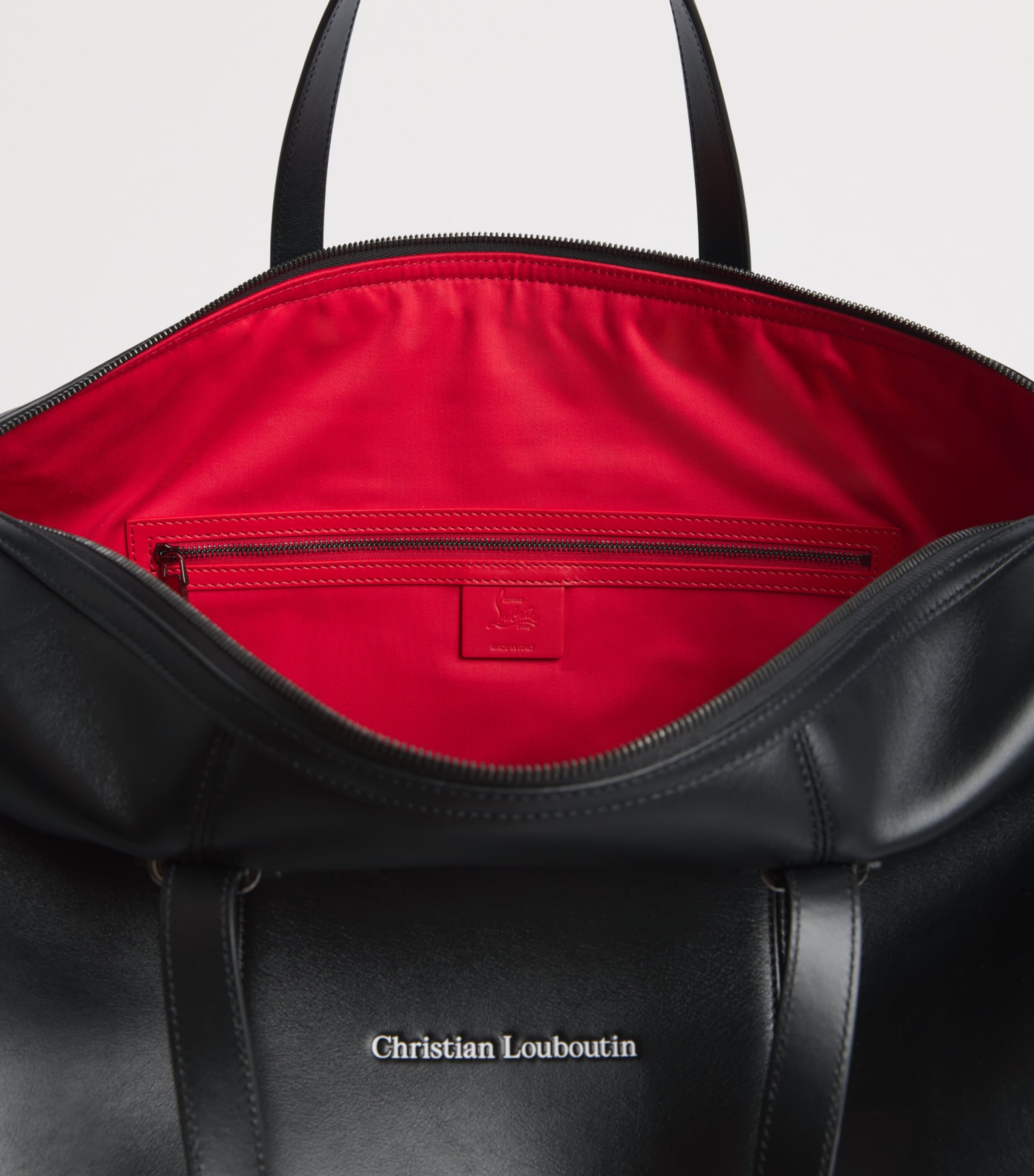 Christian Louboutin Tactical Leather Duffle Bag Image 5