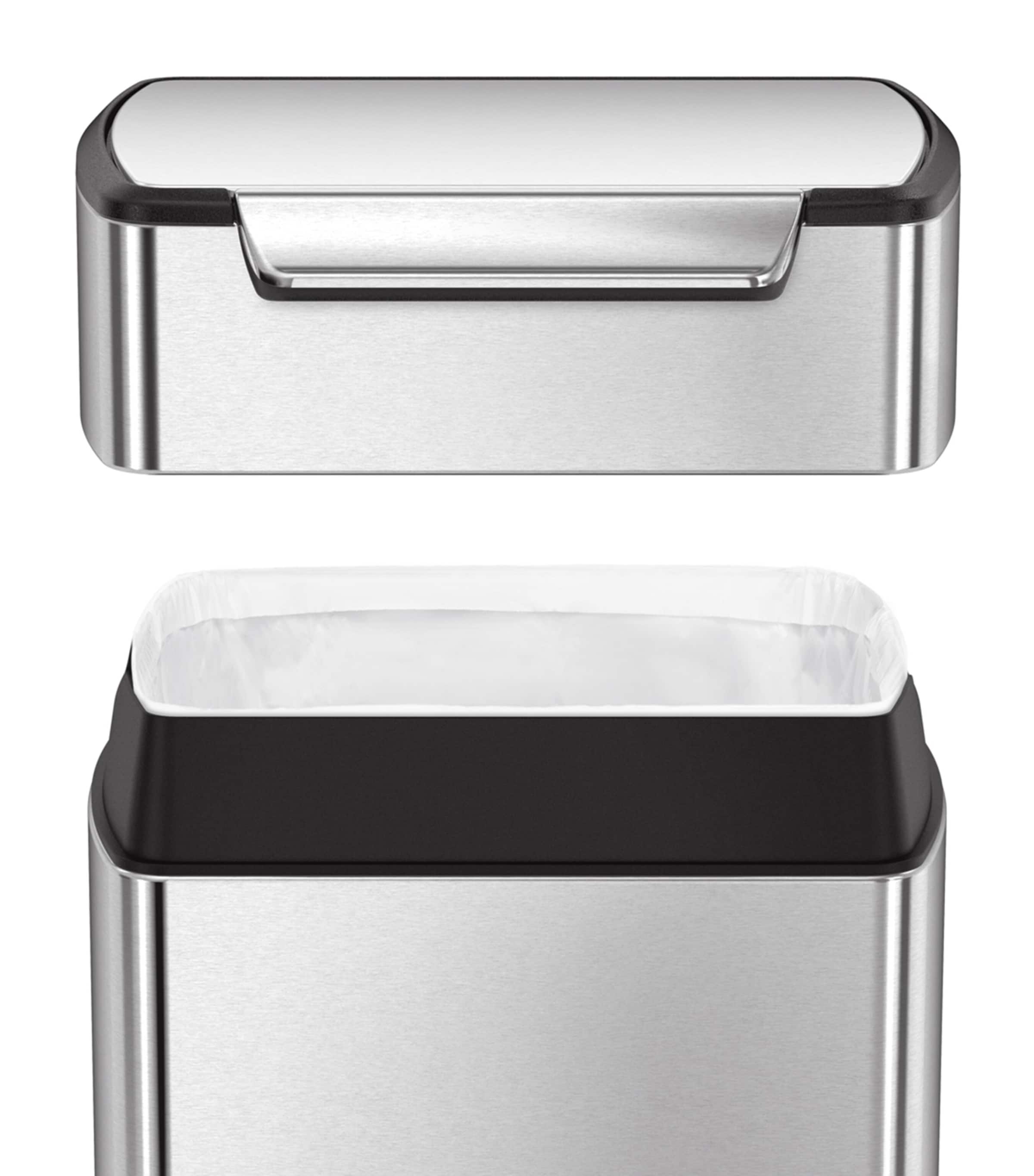 Touch Bar Bin (30L) BRUSHED Image 5