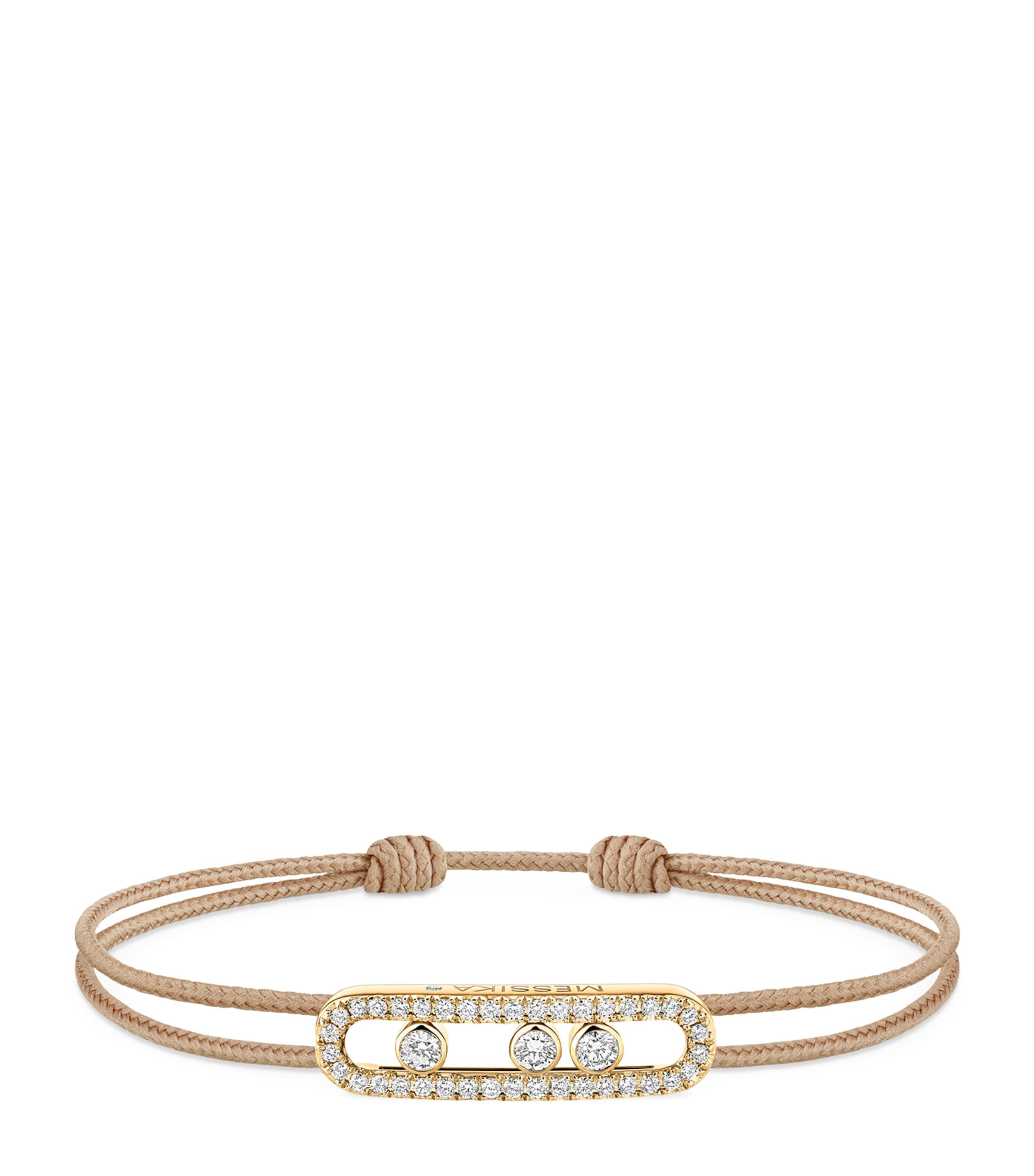 Messika Messika Care(s) Yellow Gold and Diamond Bracelet (0.26ct) Yellow Gold Image 1