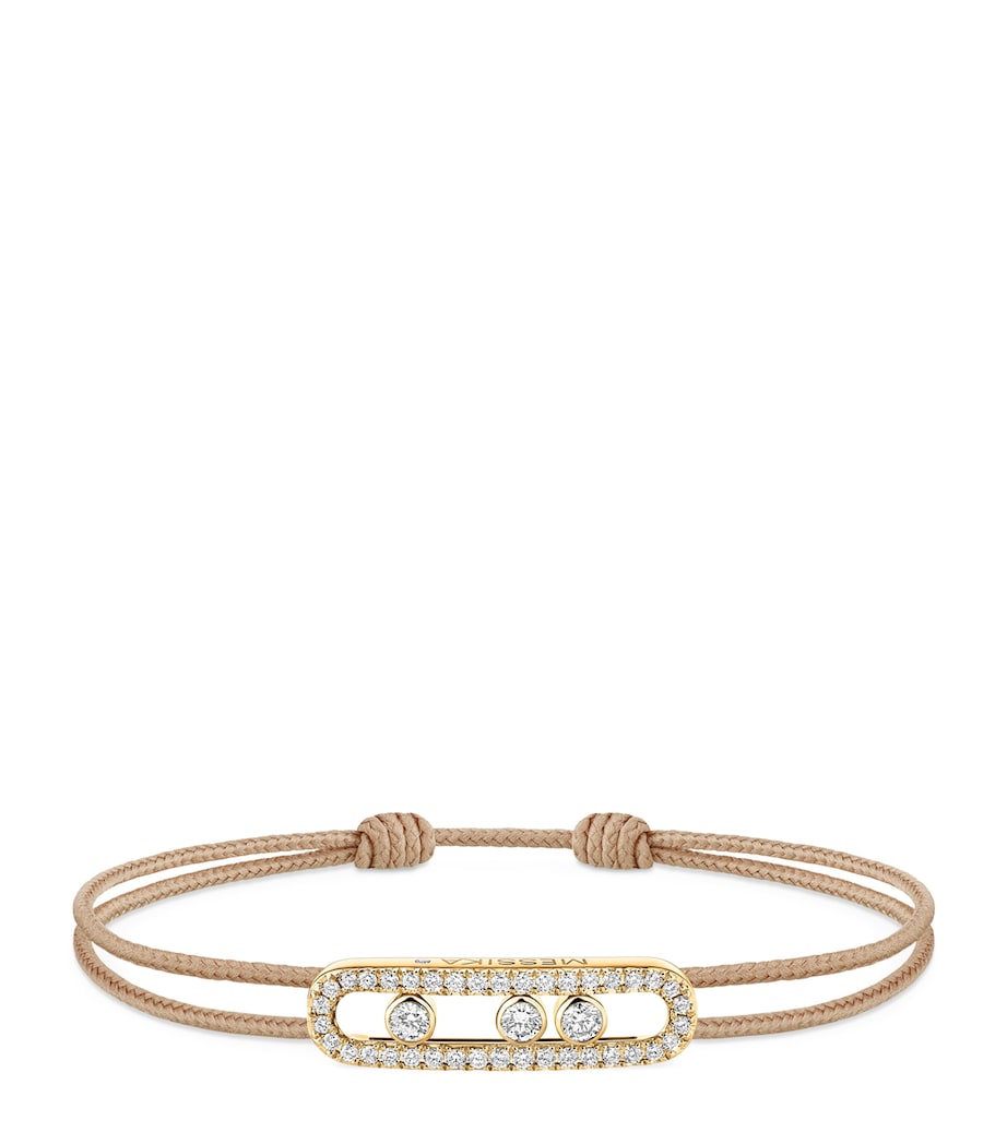 Messika Messika Care(s) Yellow Gold and Diamond Bracelet (0.26ct) Yellow Gold Image 1
