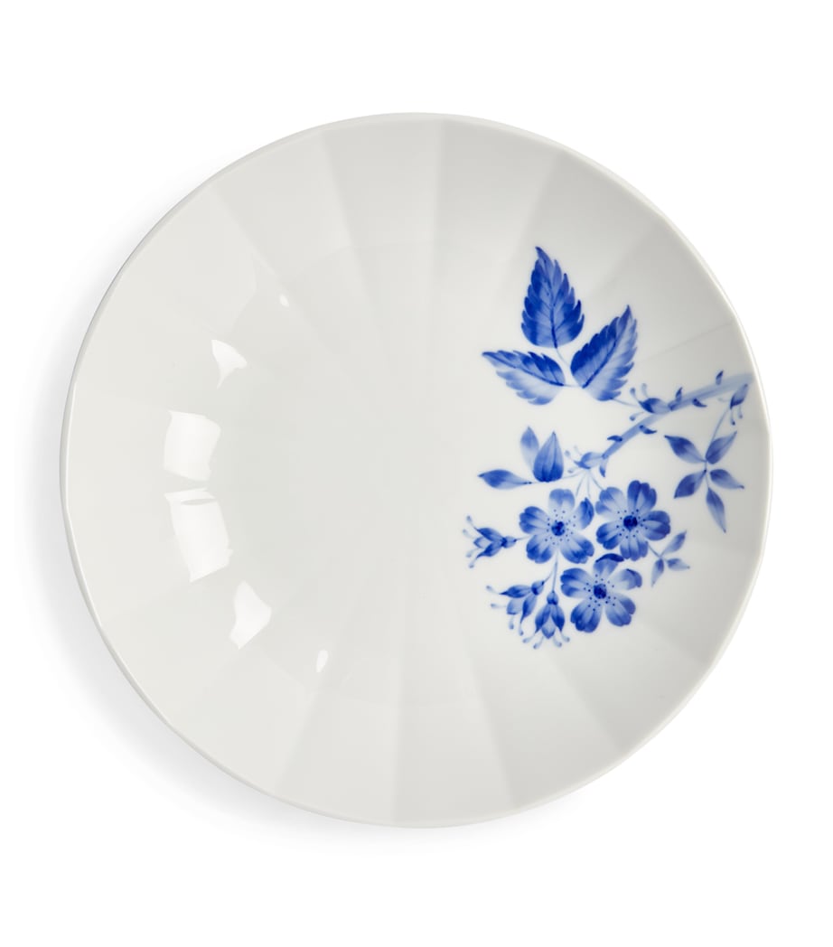 Blomst Rose Deep Plate (22cm) BLUE Image 3
