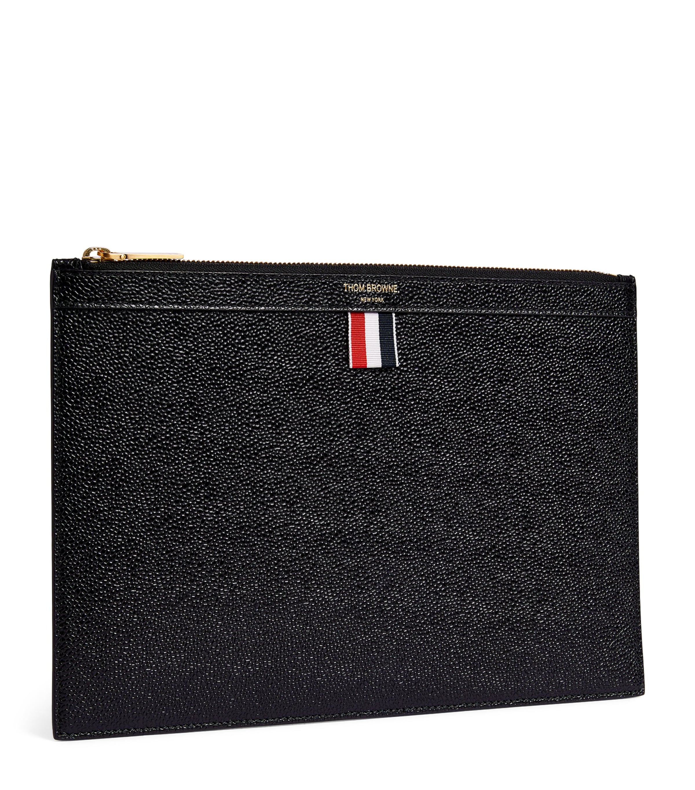 Small Leather Pouch BLACK Image 2