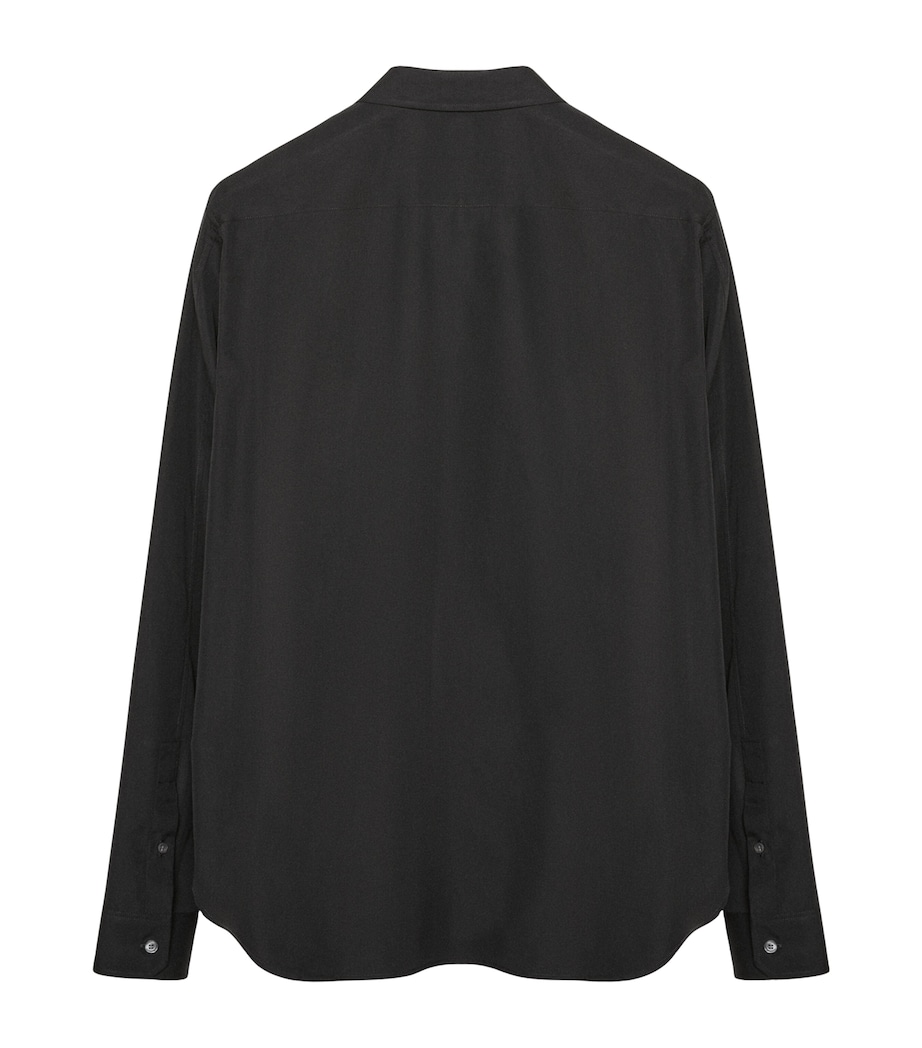 Cotton Anagram Shirt BLACK Image 2