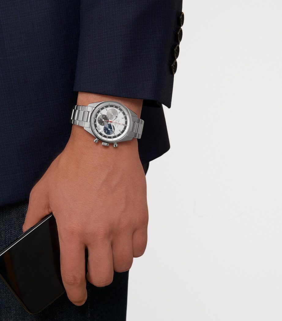 Stainless Steel Chronomaster Watch 38mm SILVER Image 2