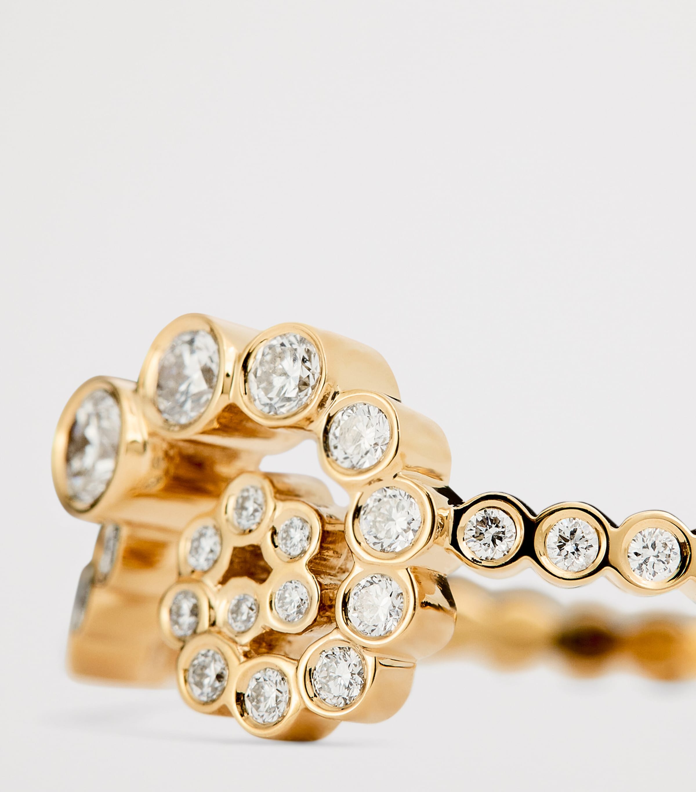 Yellow Gold and Diamond Rêve Escargot Ring YELLOW GOLD Image 5