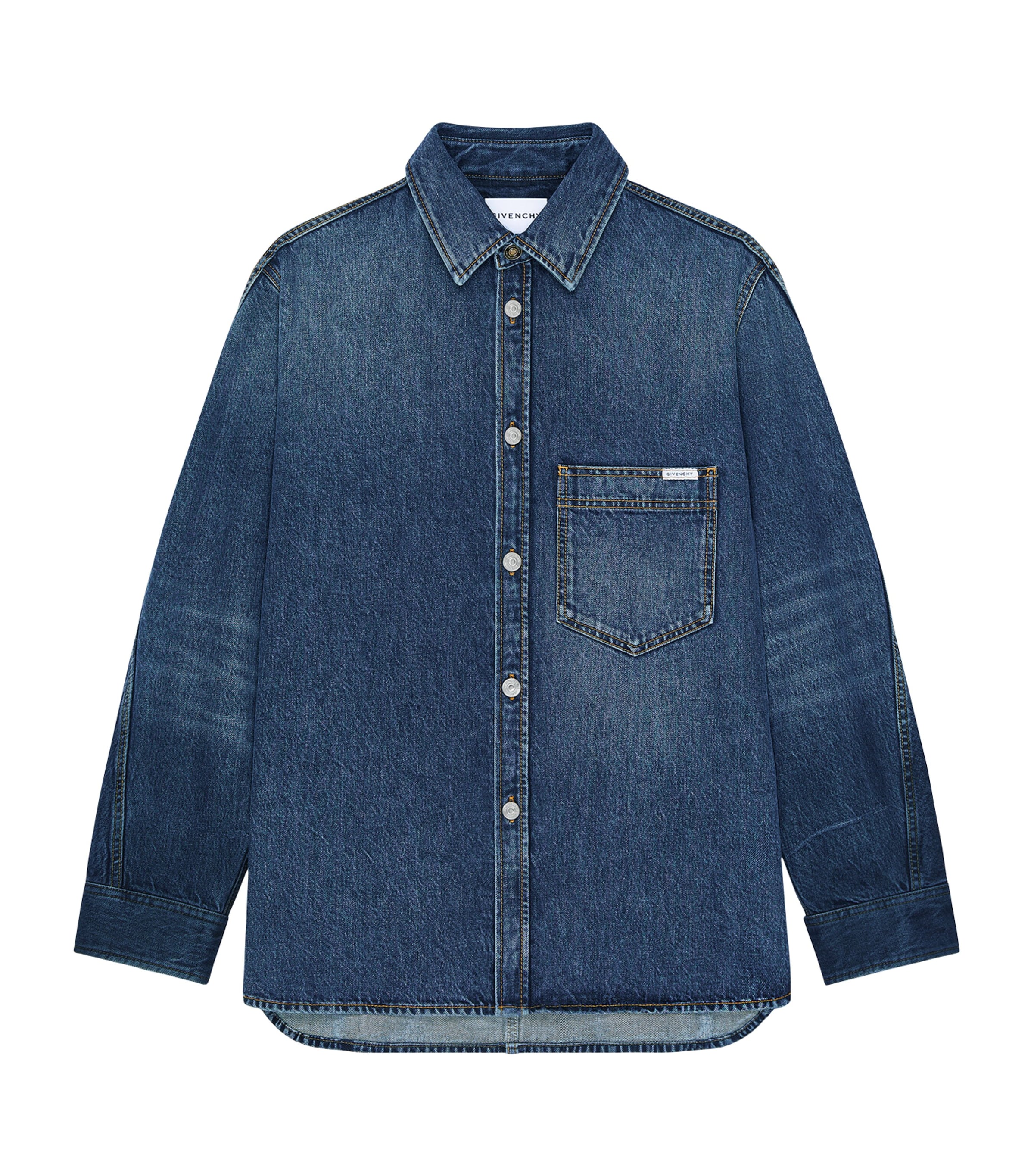 Givenchy Mens Denim Shirt Image 1
