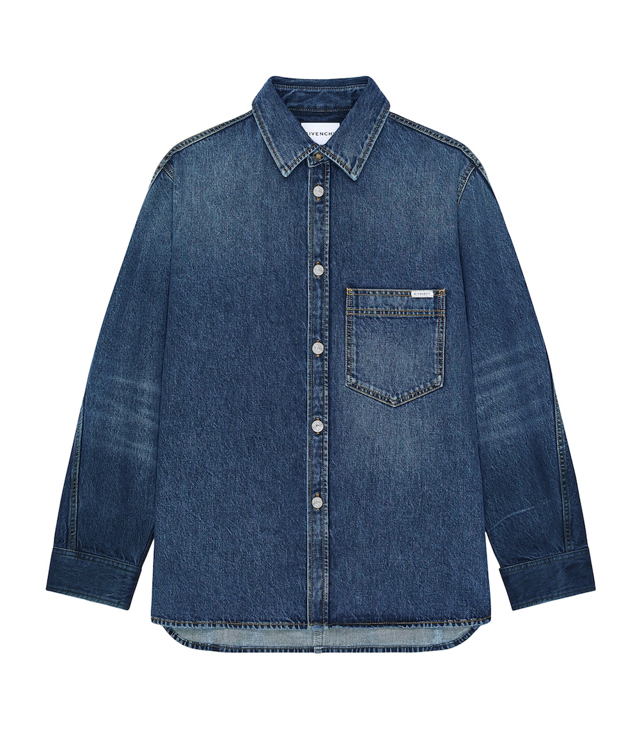 Givenchy Mens Denim Shirt Image 1