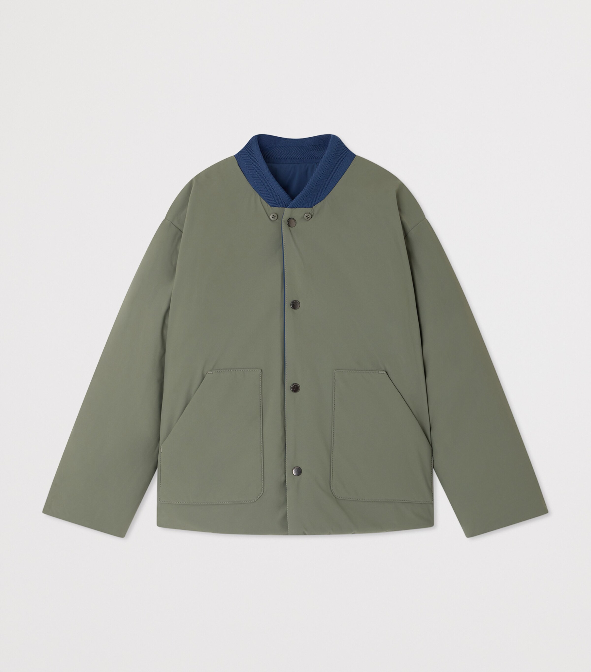 Bonpoint Reversible Laurent Bomber Jacket (10-14 Years) Upb Bleu Image 4