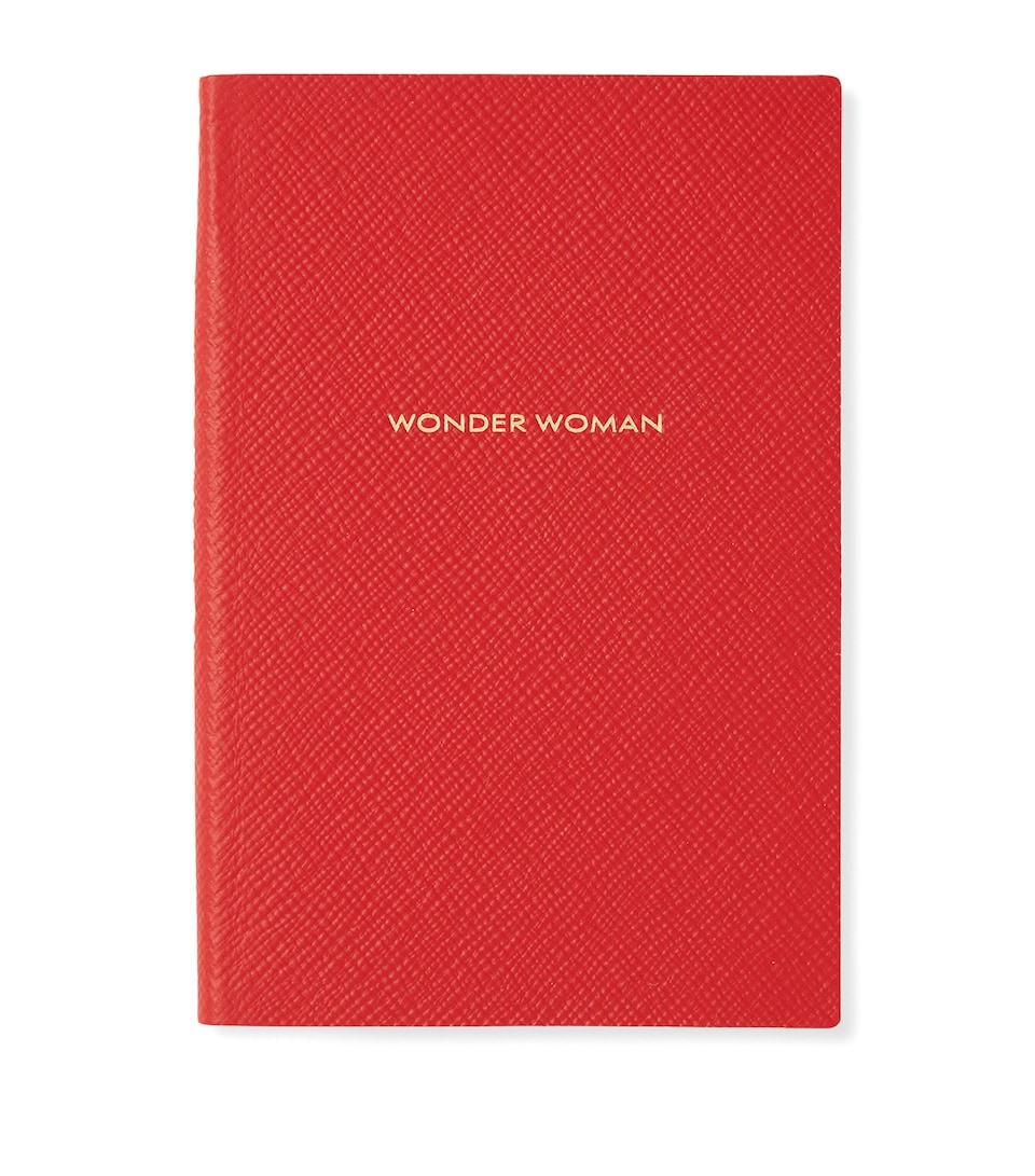 Panama Leather Chelsea Wonder Woman Notebook
