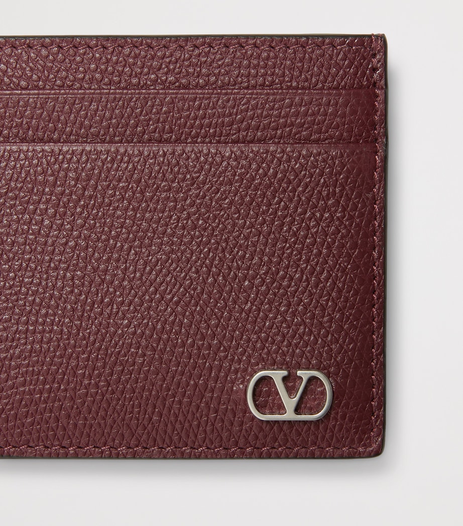 Valentino Garavani Leather VLogo Signature Card Holder Afd Image 4