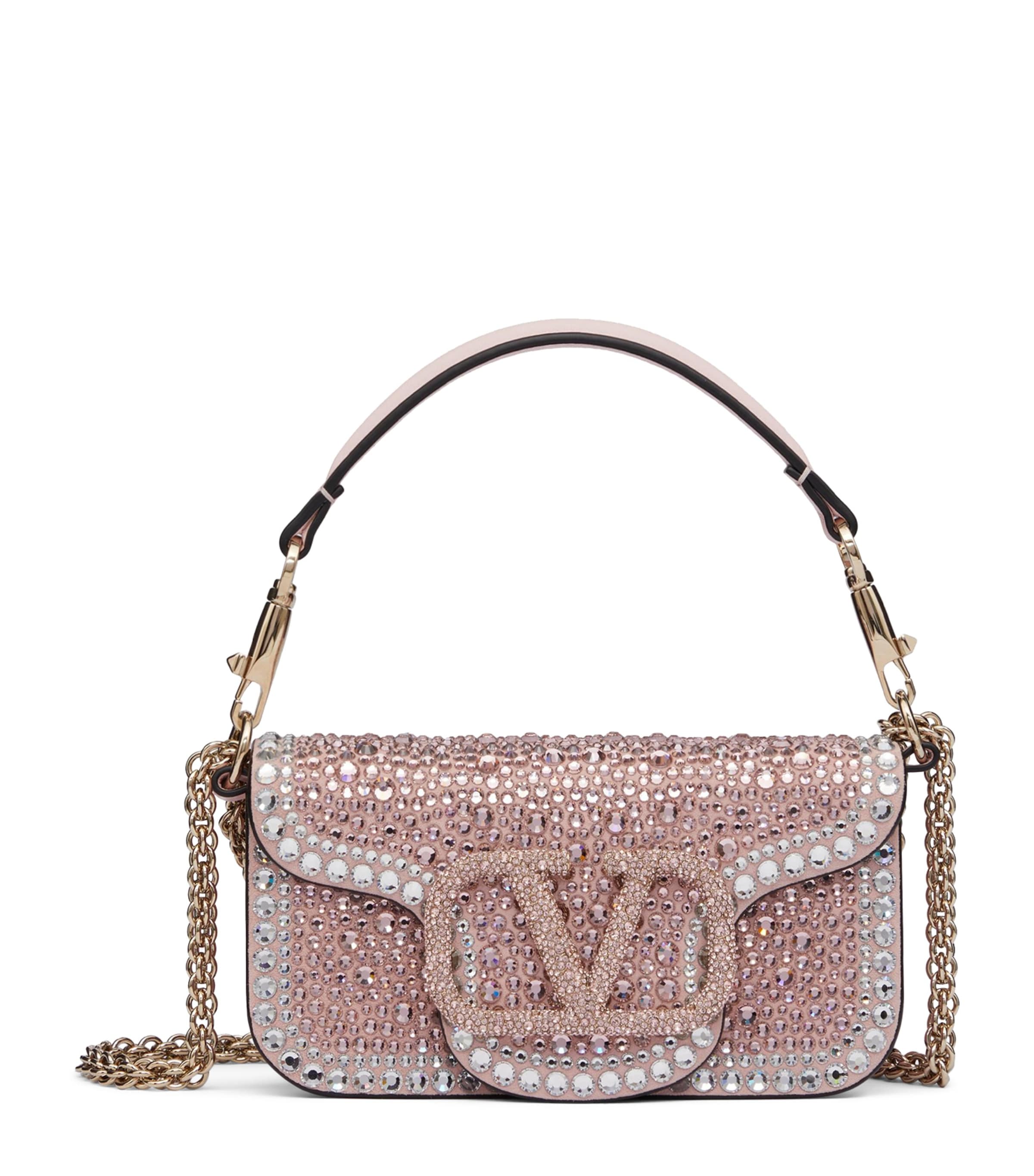 Shop Valentino Lambskin Locò Cross-body Bag