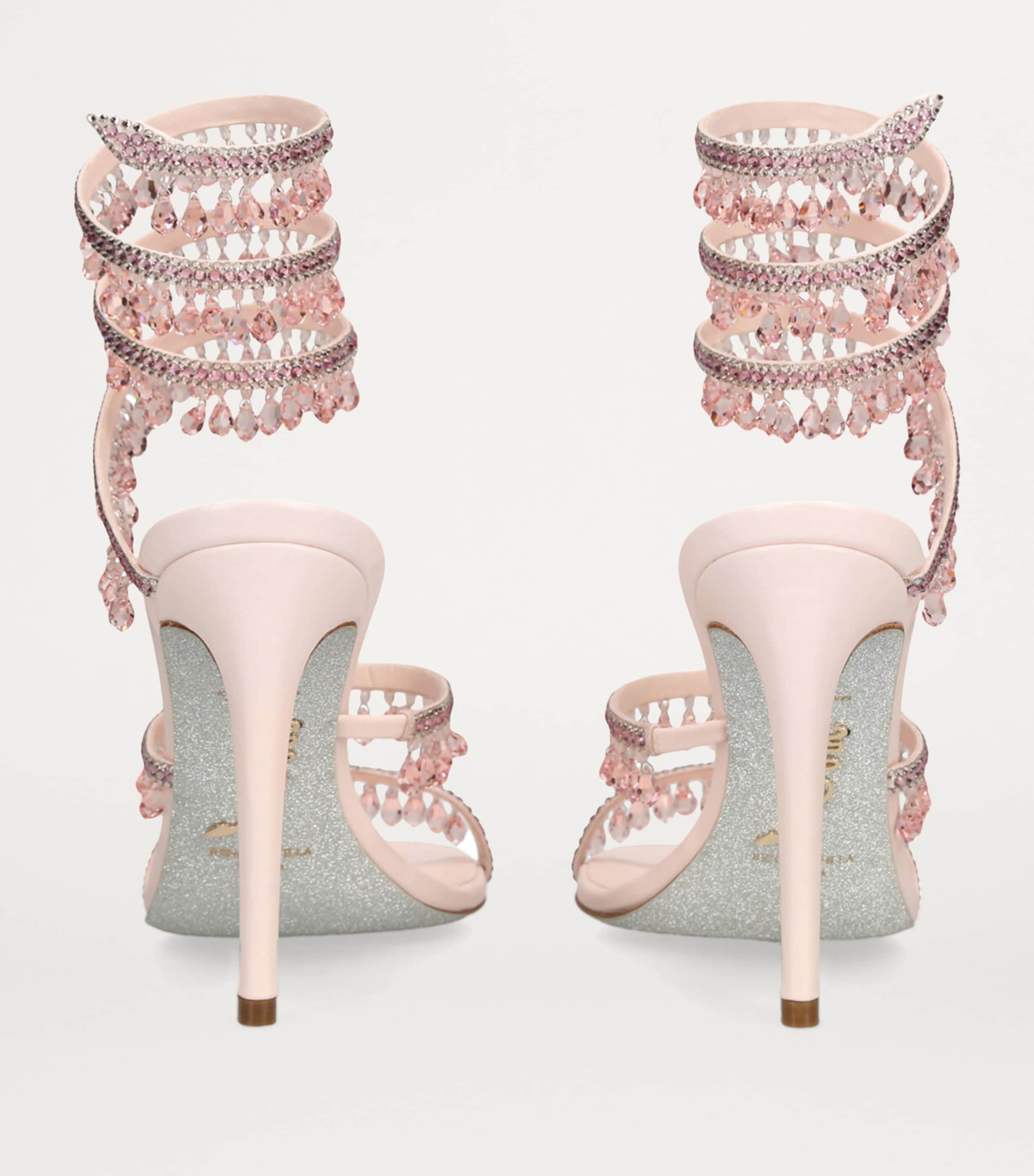 René Caovilla Embellished Chandelier Sandals 105 | Harrods UK