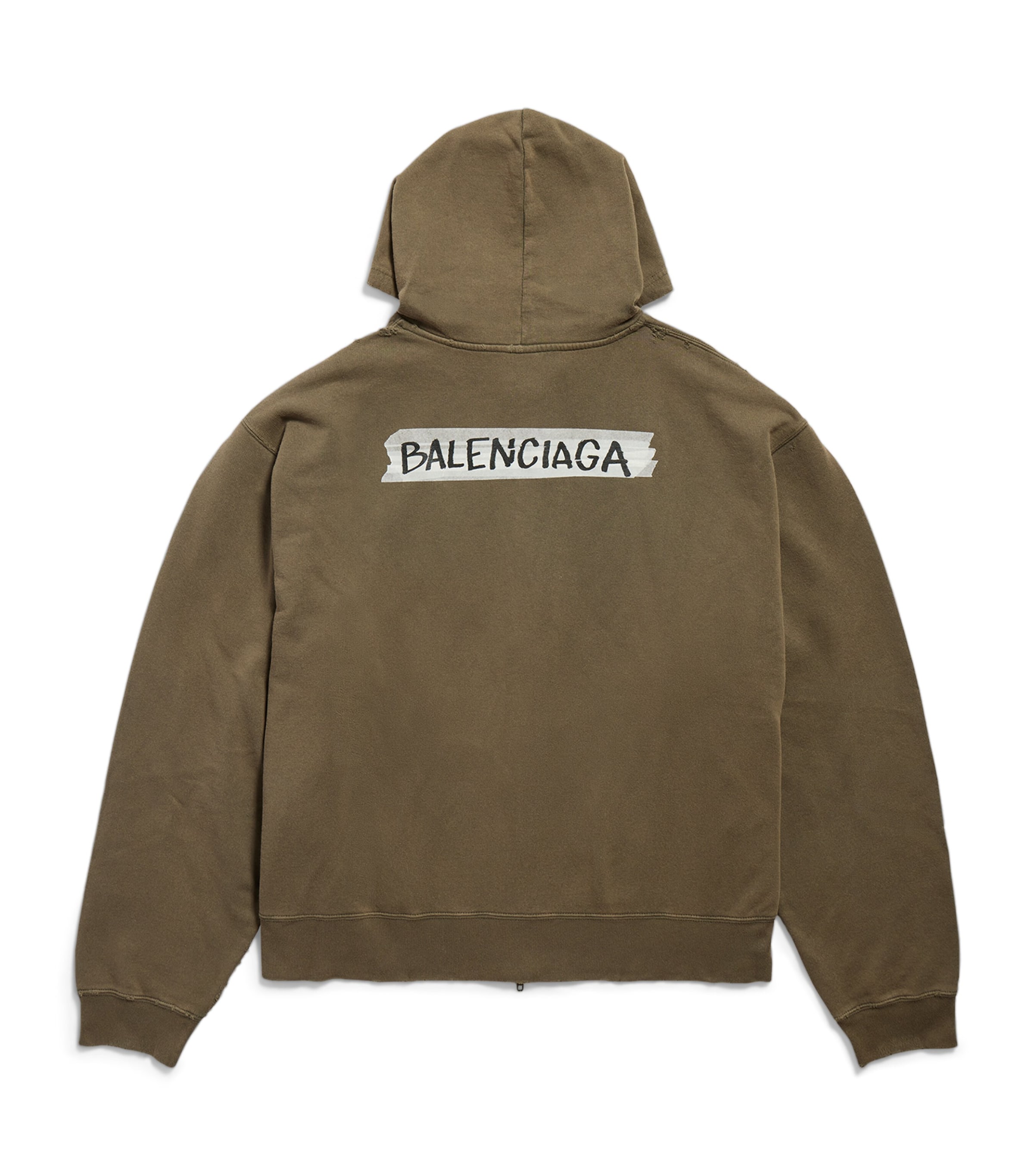 Cotton Masking Tape Logo Hoodie 2840 Image 2