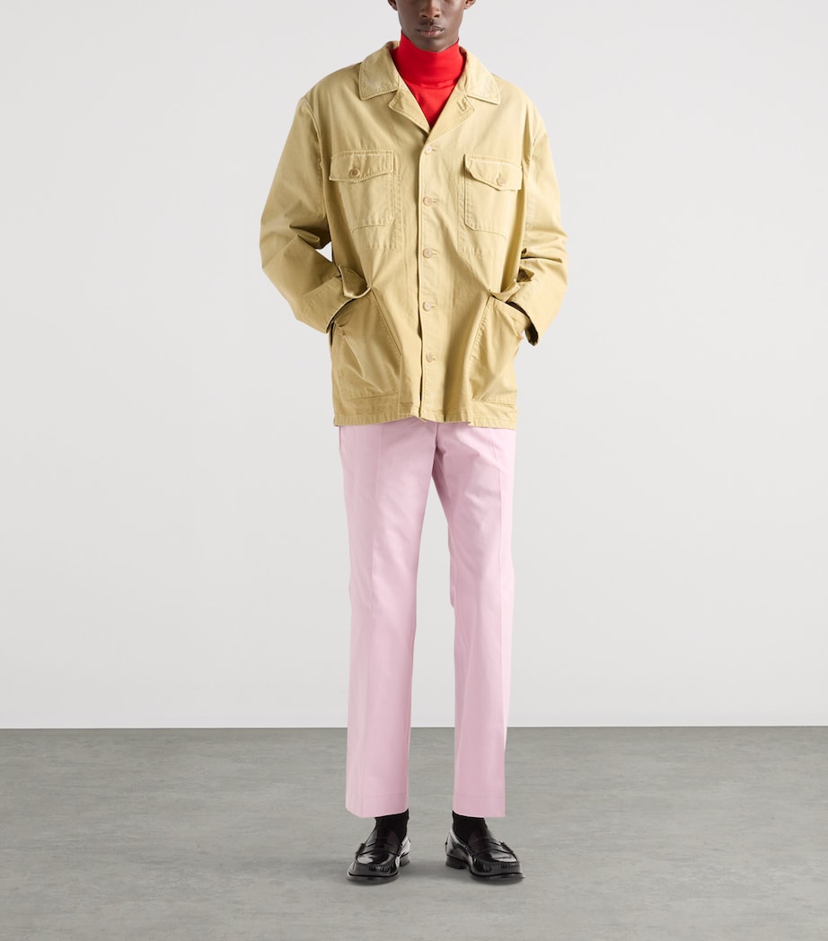 Cotton Blouson Jacket F0065 Image 2