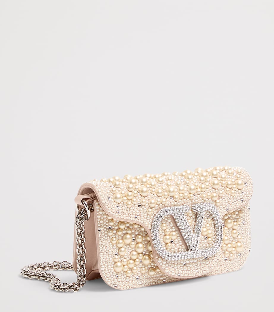 Valentino Garavani Small Embellished Locò Shoulder Bag Ddy Image 2