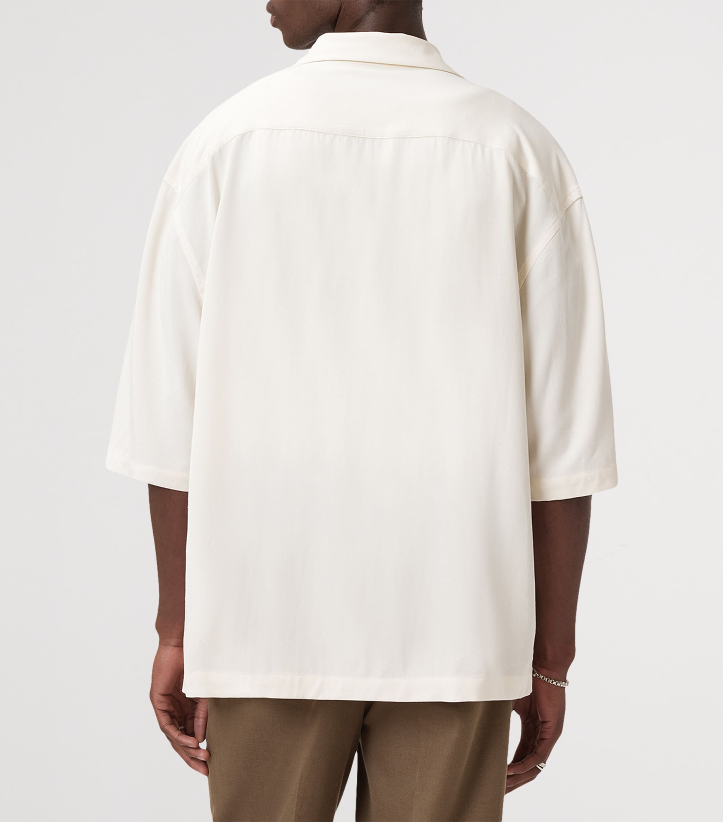 Embroidered Rialto Shirt JETSTREAM WHITE Image 5