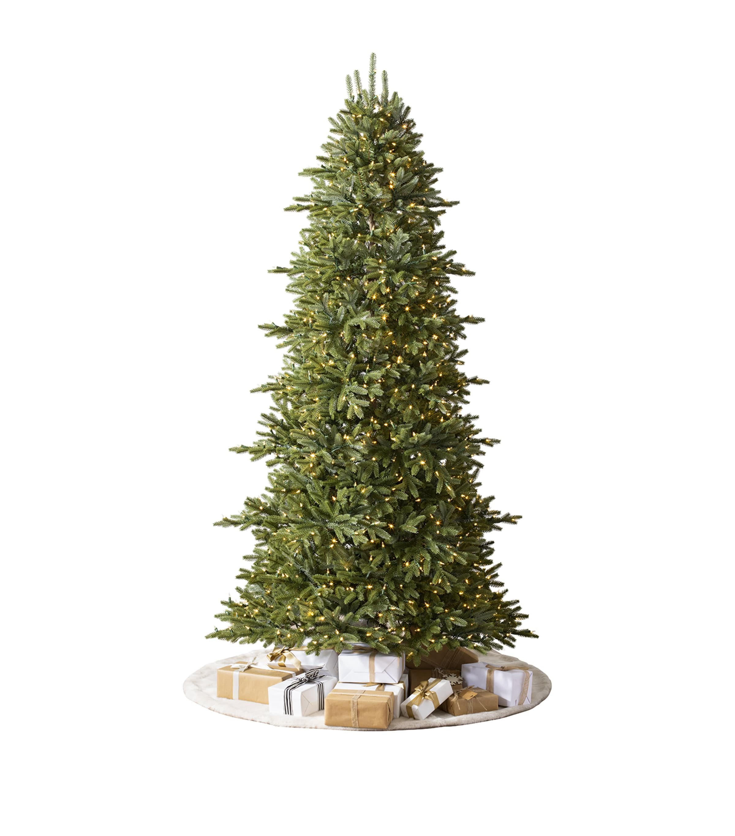 Shop Balsam Hill Norway Spruce Led Clear Christmas Tree In Green