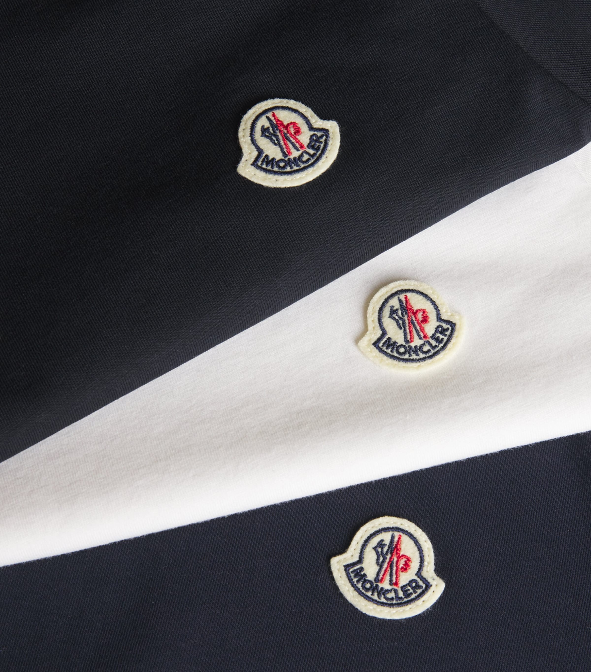 Set of 3 Cotton Logo-Patch T-Shirt (8-10 Years) 3P1 Image 3