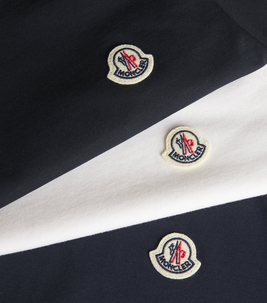 Set of 3 Cotton Logo-Patch T-Shirt (8-10 Years) 3P1 Image 3