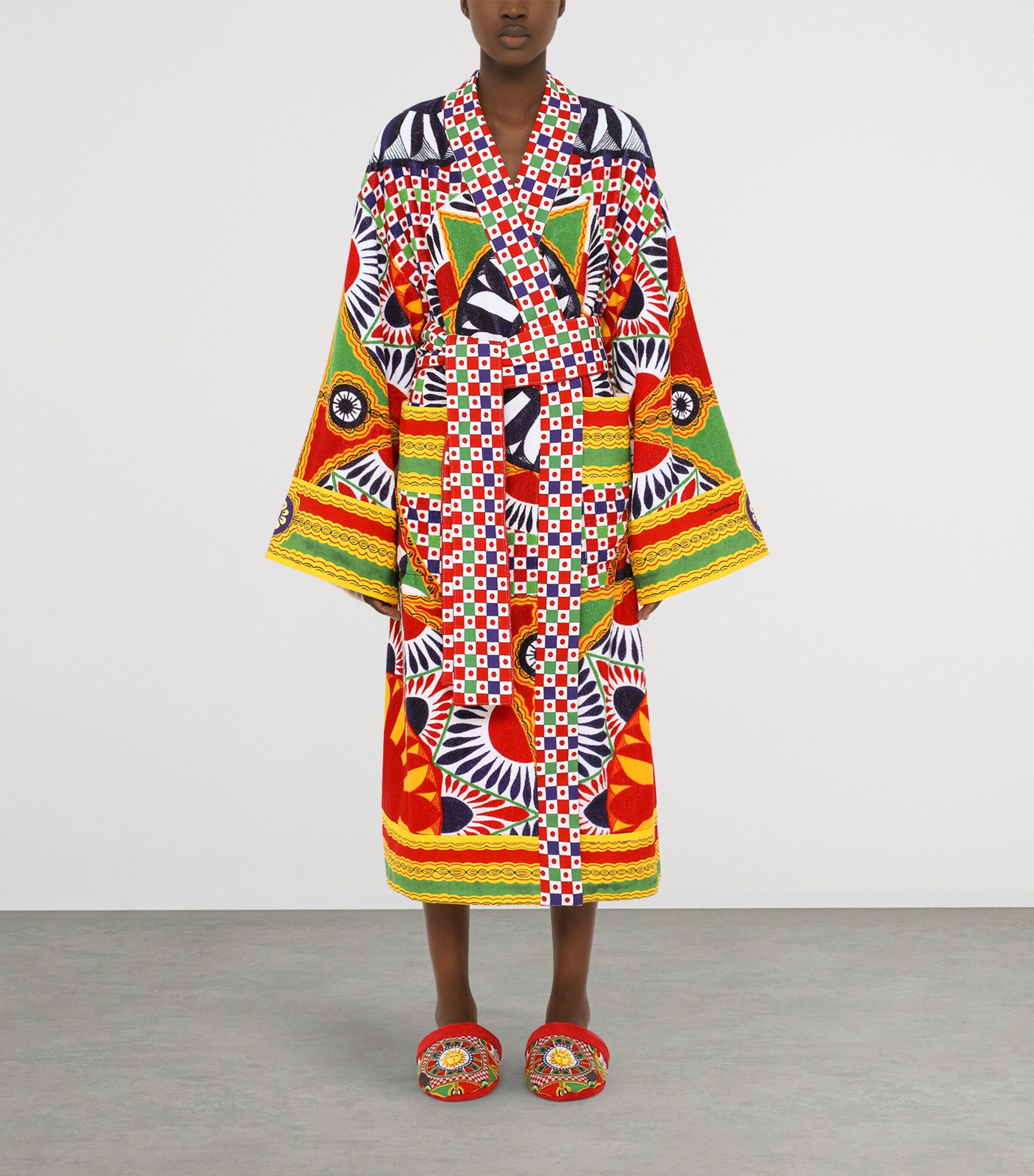 Terry Cotton Carretto Robe UC031 CARRETTO F DO Image 3