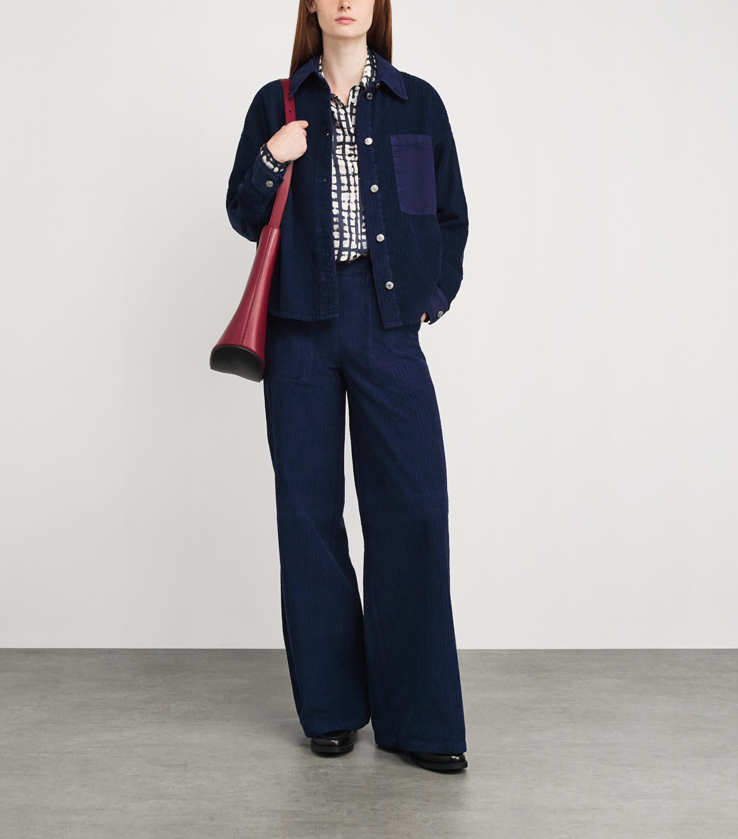 Corduroy Jacket CHINA BLUE Image 2