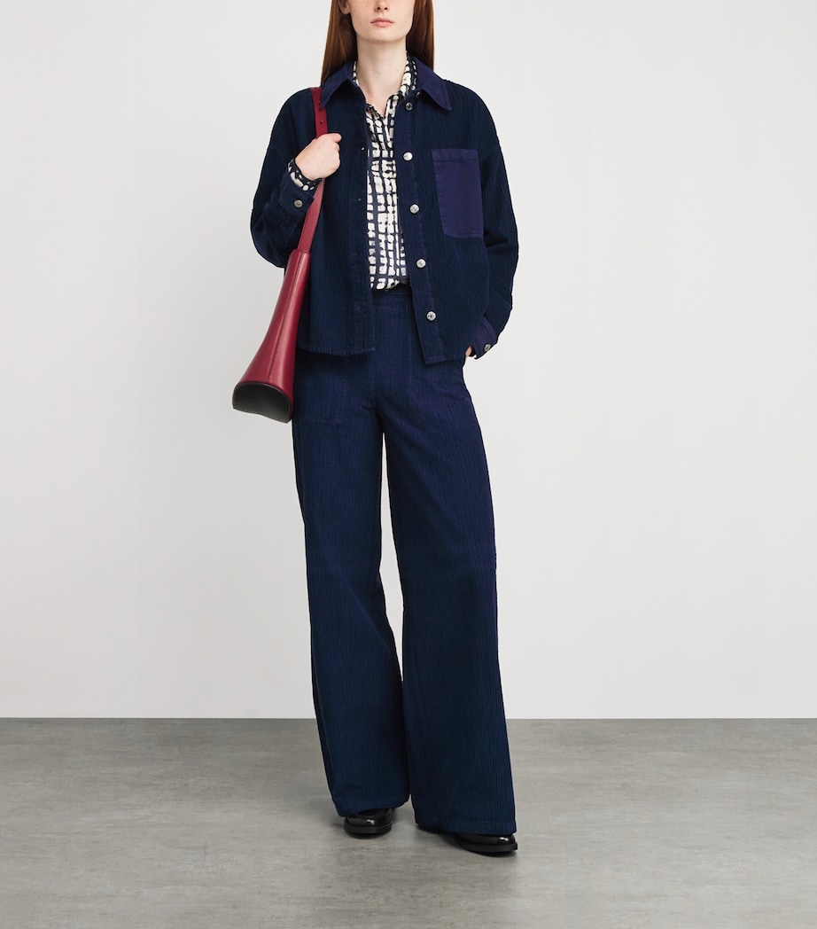 Corduroy Jacket CHINA BLUE Image 2