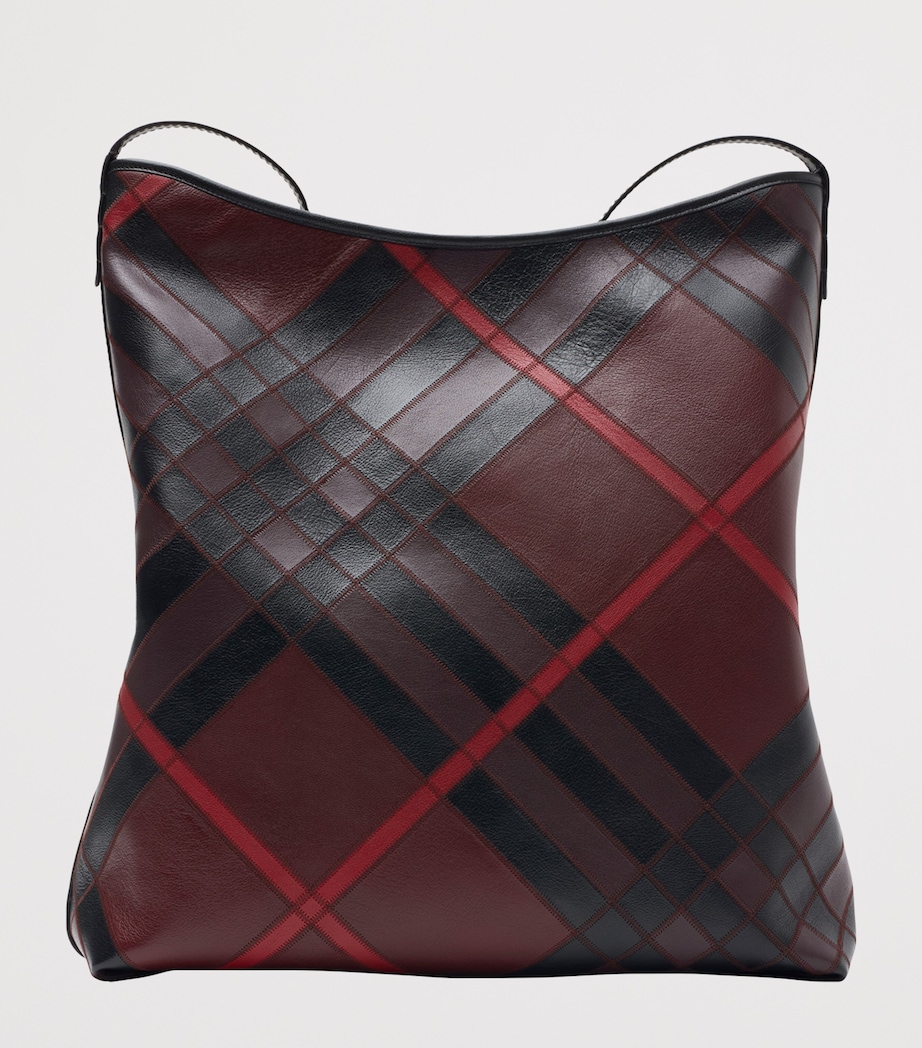 Large Leather Highlands Shoulder Bag FIG Image 5