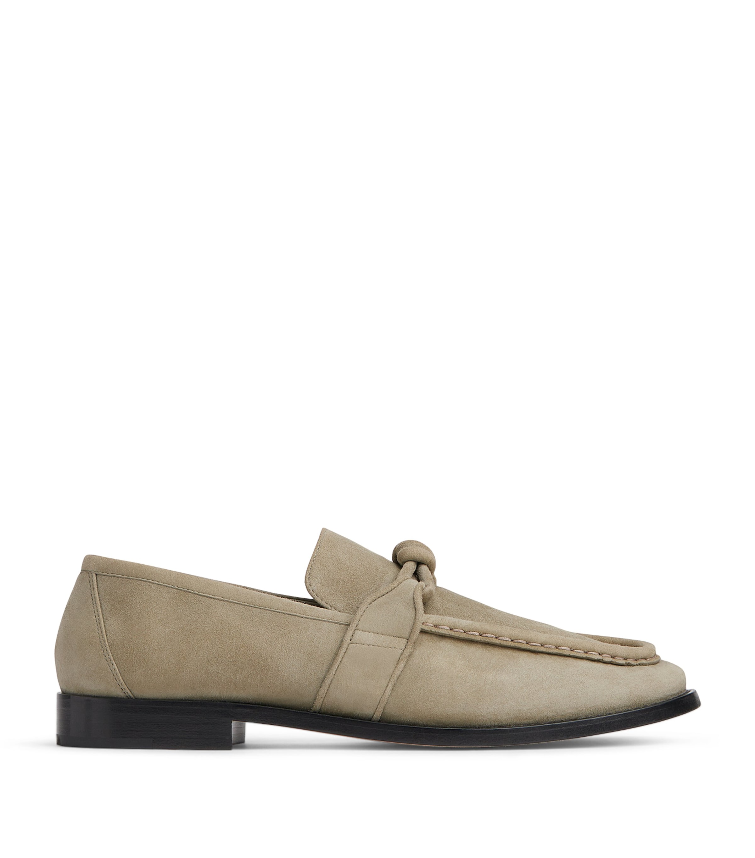 Bottega Veneta Suede Astaire Loafers | Harrods UK