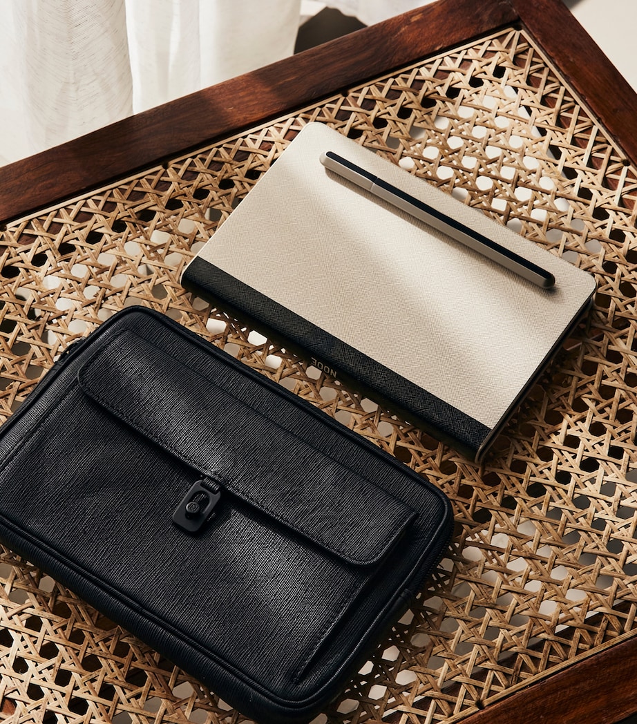 Bento Jot 3-Layer Stationary Storage Box BLACK Image 4