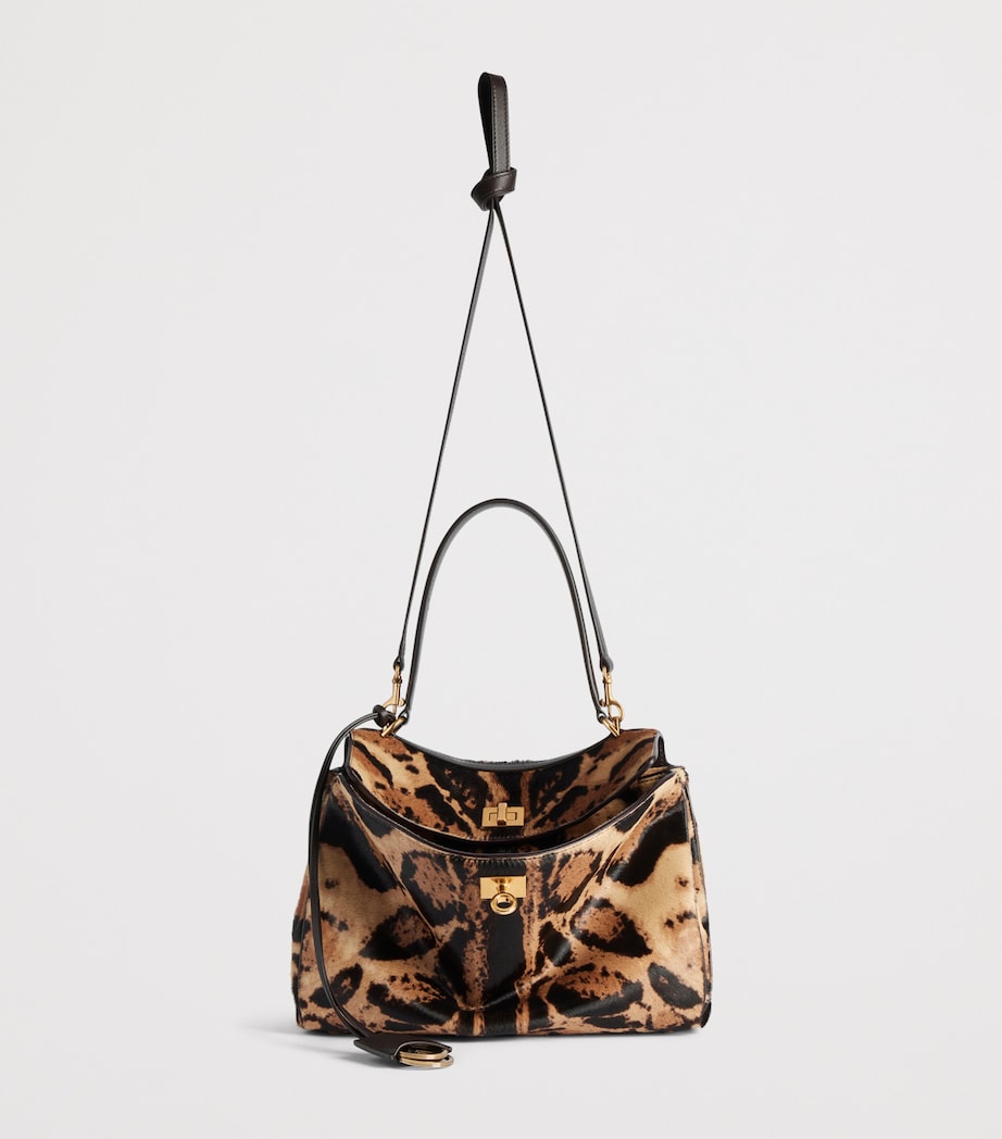 Balenciaga Pony Hair Rodeo Top-Handle Bag Image 3