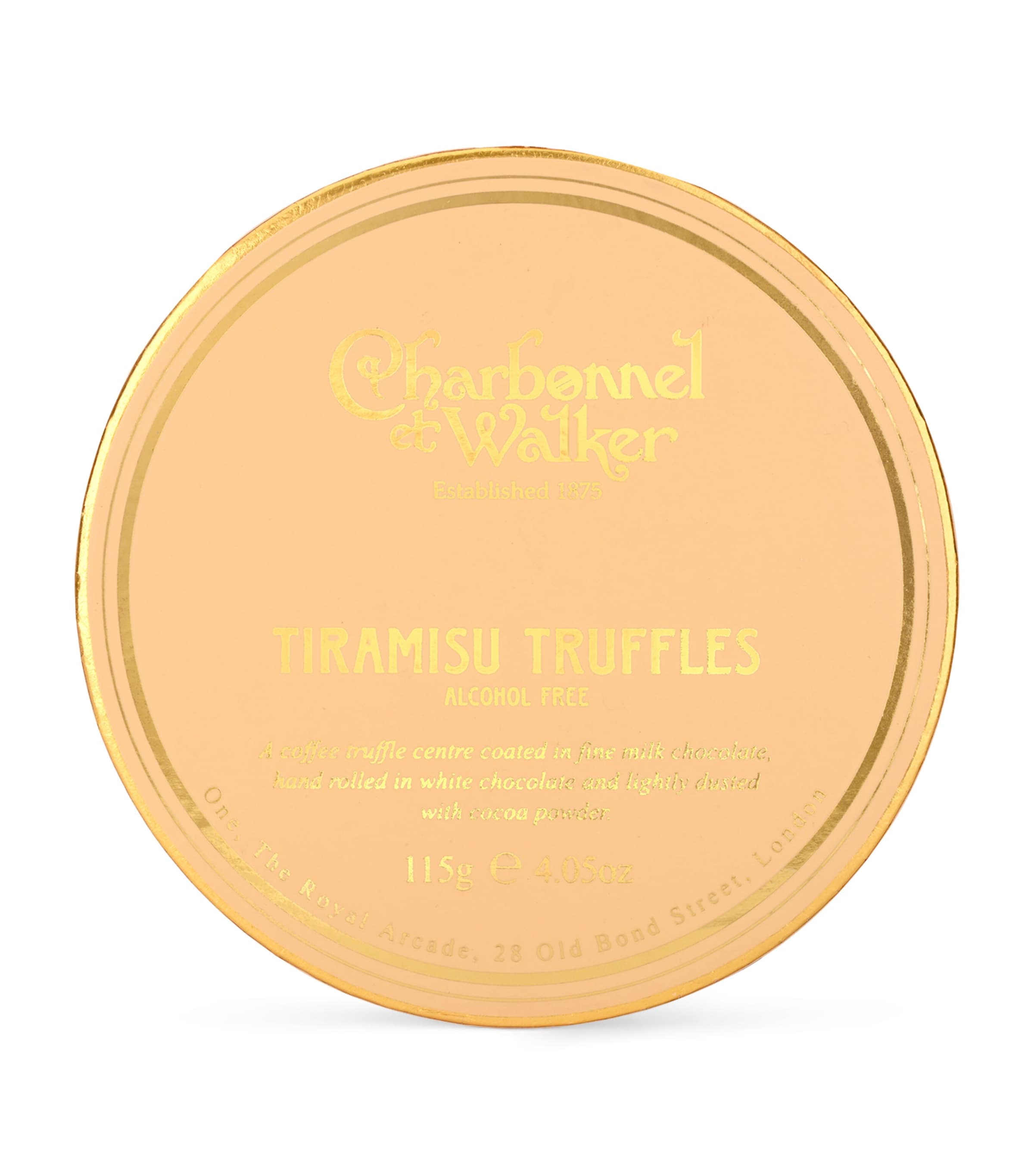 Charbonnel et Walker Tiramisu Truffles (115g) | Food & Wine New In | Food | Chocolates | Chocolate Boxes | Chocolate Truffles | Free From | Vegetarian | Designers | Charbonnel et Walker