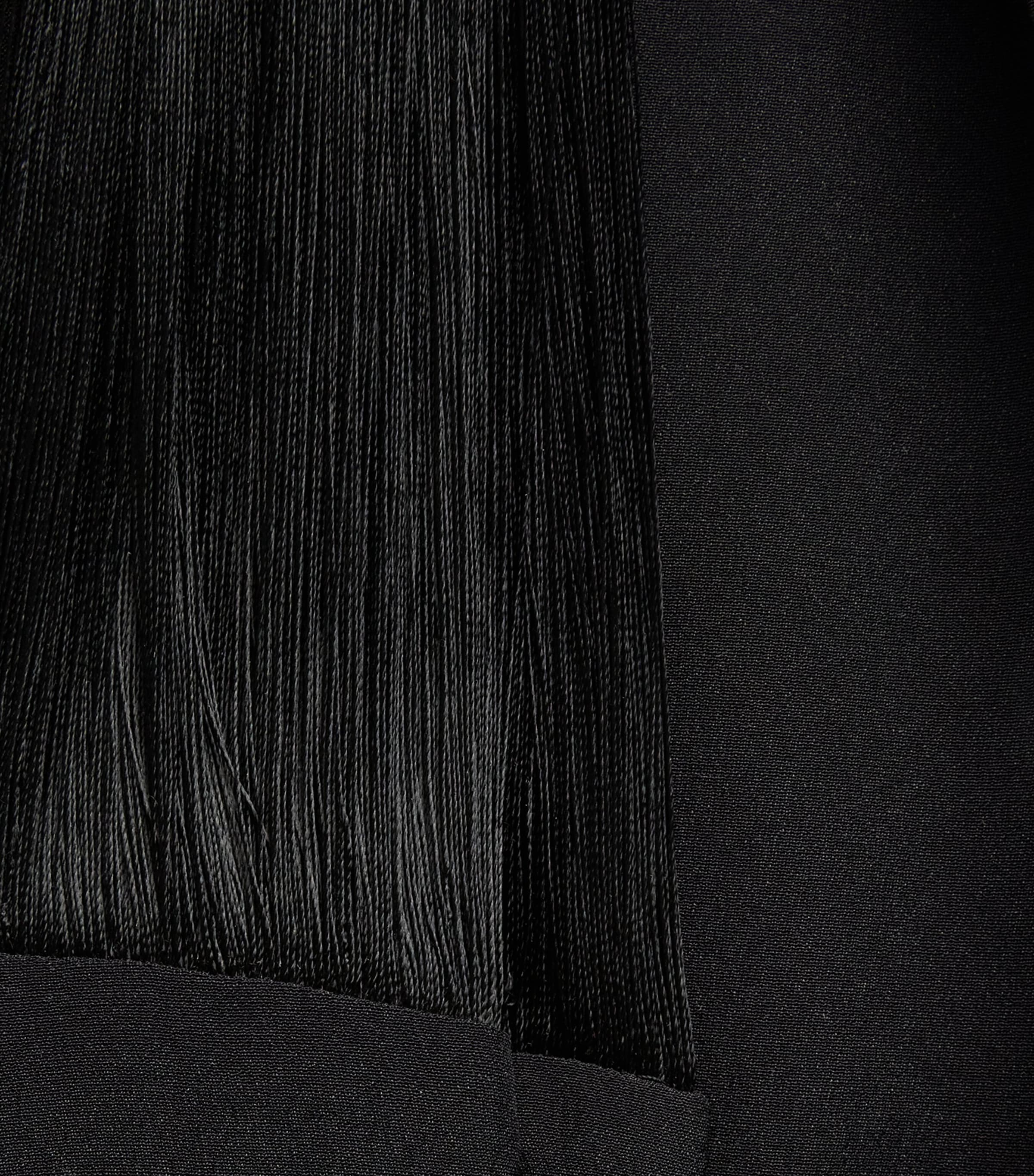Cult Gaia Womens Fringe-Detail Noosha Maxi Dress Black Image 6