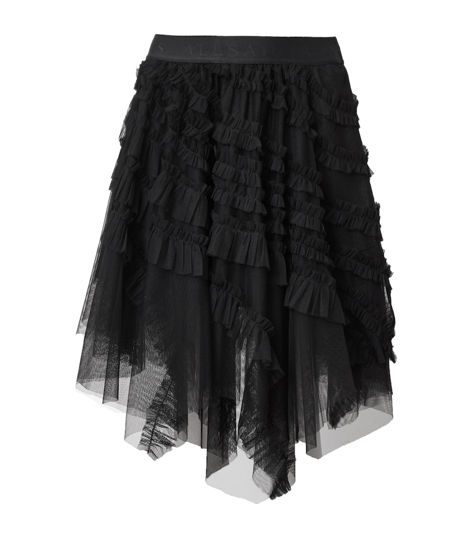 Tulle Jayde Midi Skirt BLACK Image 1