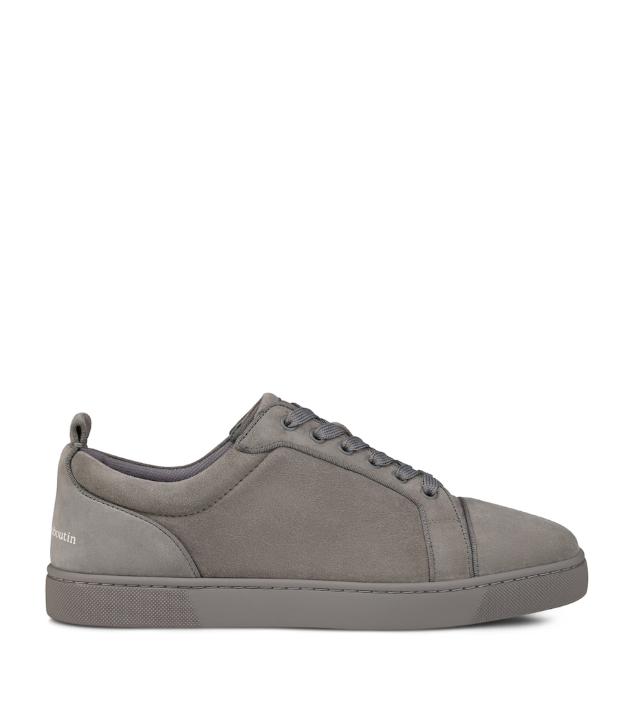 Christian Louboutin Louis JR Canopy Suede Sneakers Image 1