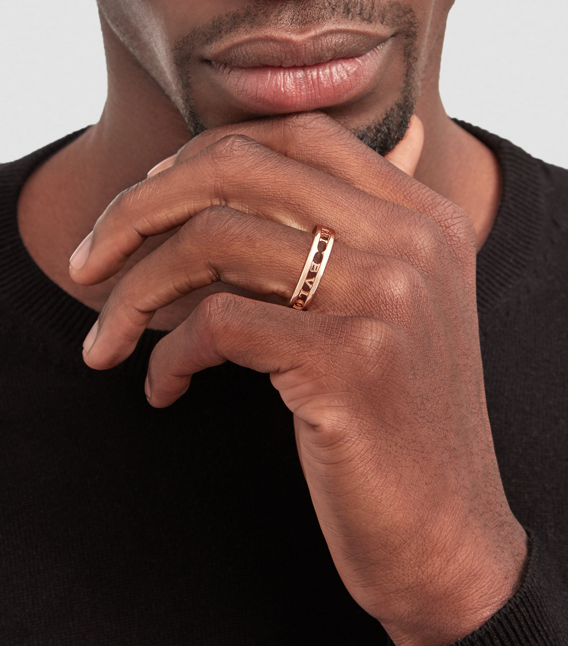 Rose Gold B.zero1 Ring PINK GOLD Image 6