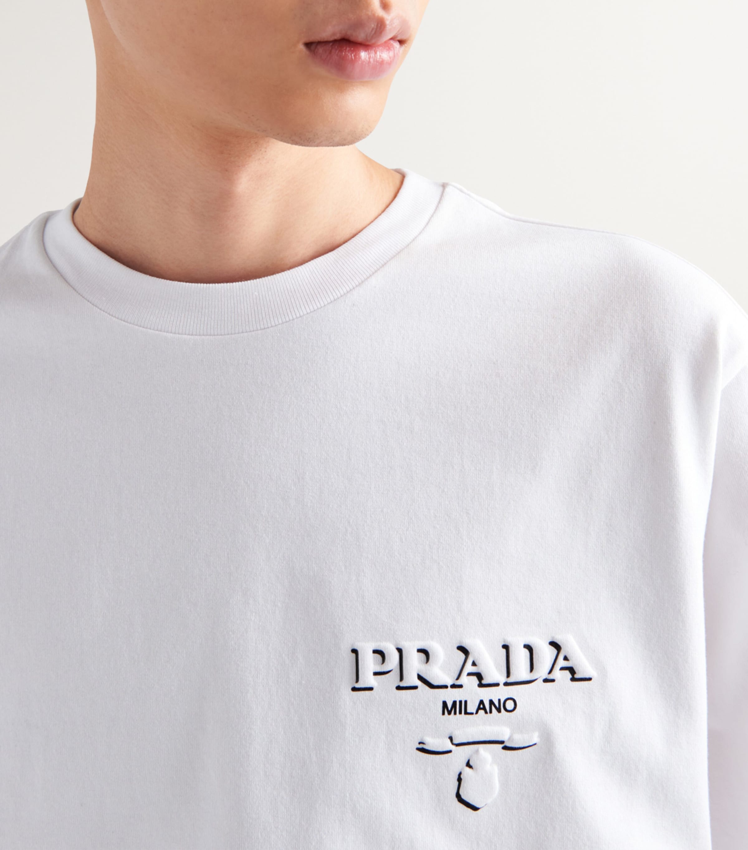 Prada Cotton Logo T-Shirt Harrods RS