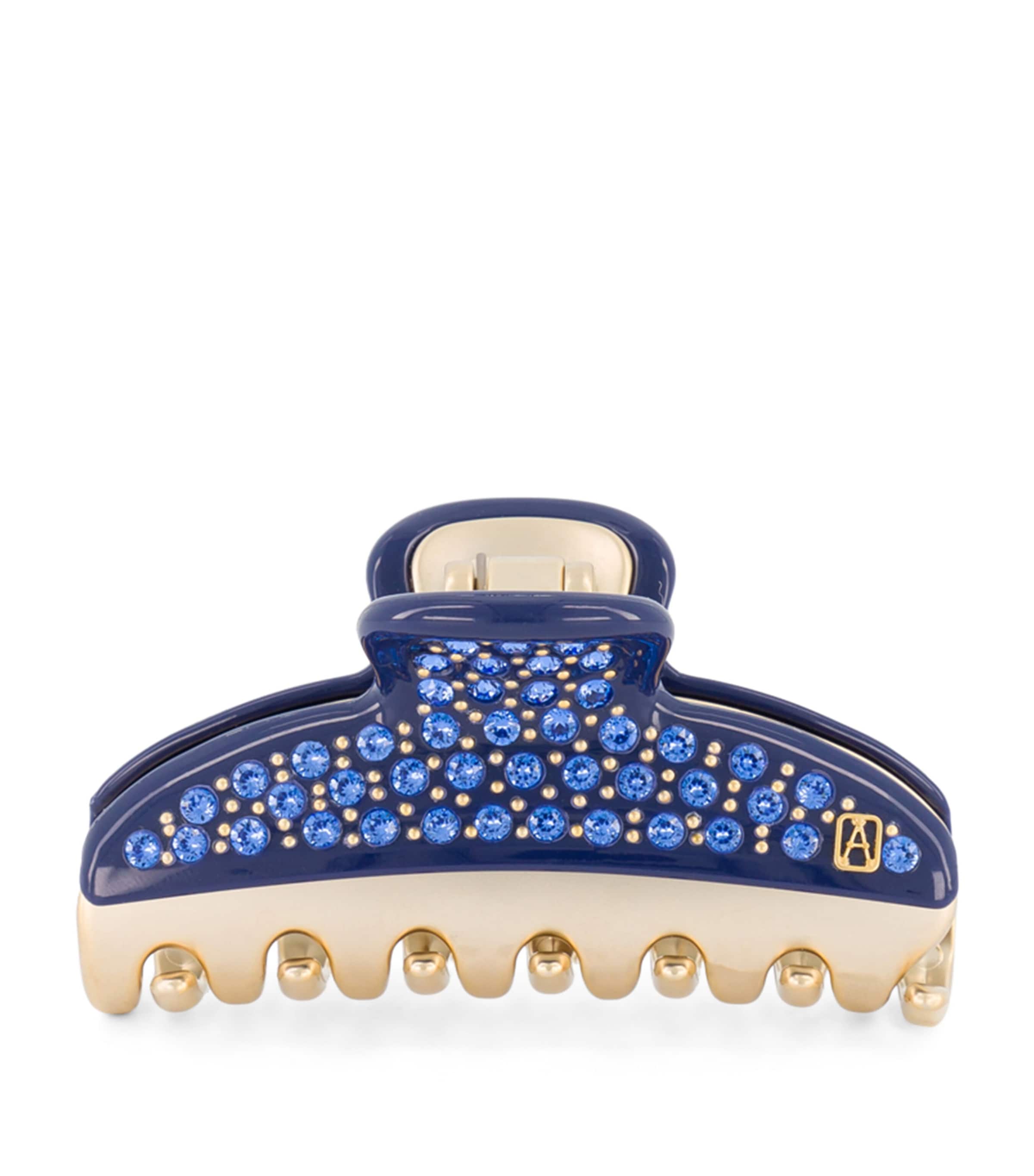 Alexandre de Paris ADP PNCE VNDM ECLT 7,5CM MARINE 25. Marine/or Image 1