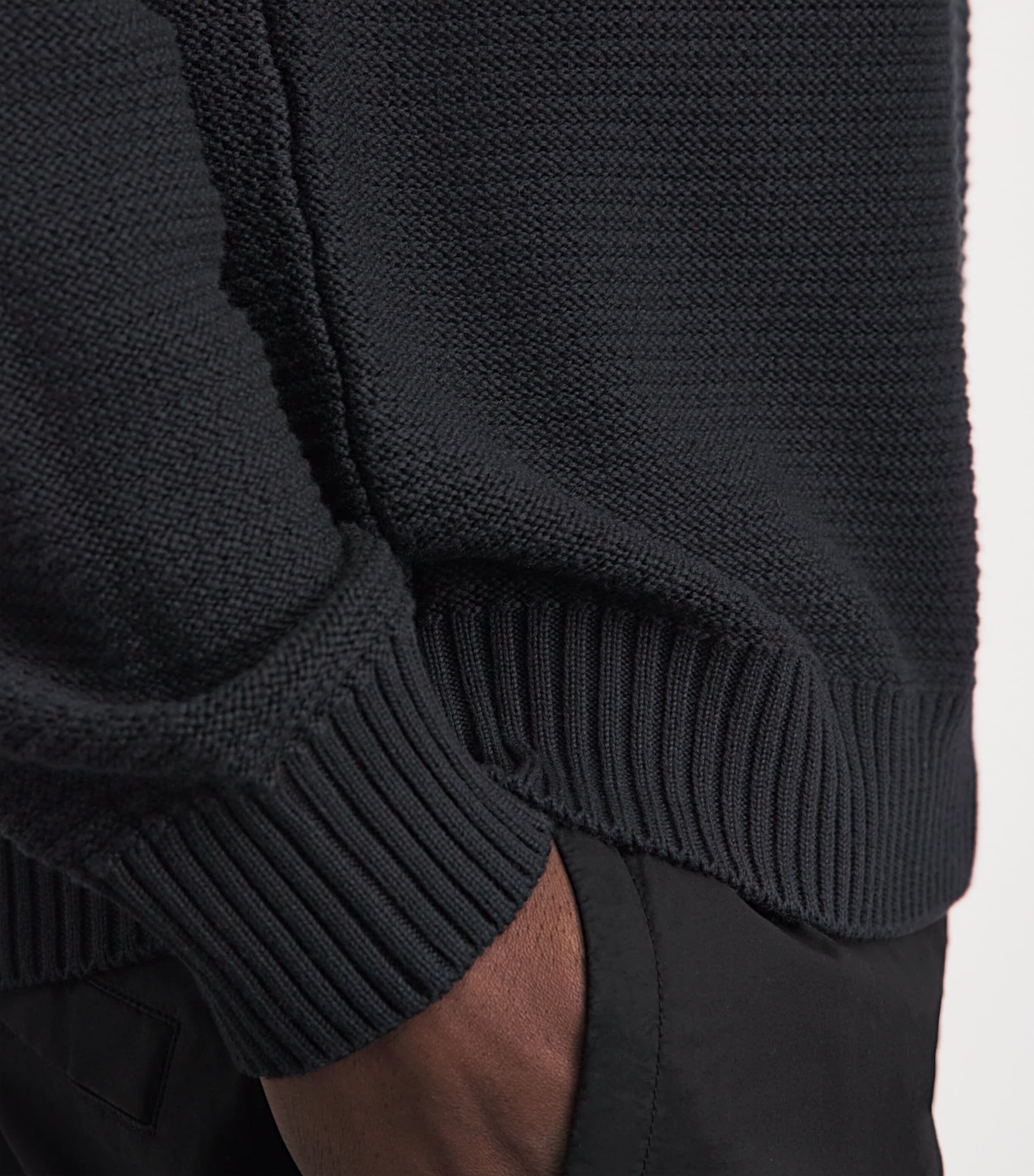 Stone Island Mens Cotton-Cashmere Ghost Sweater Image 3