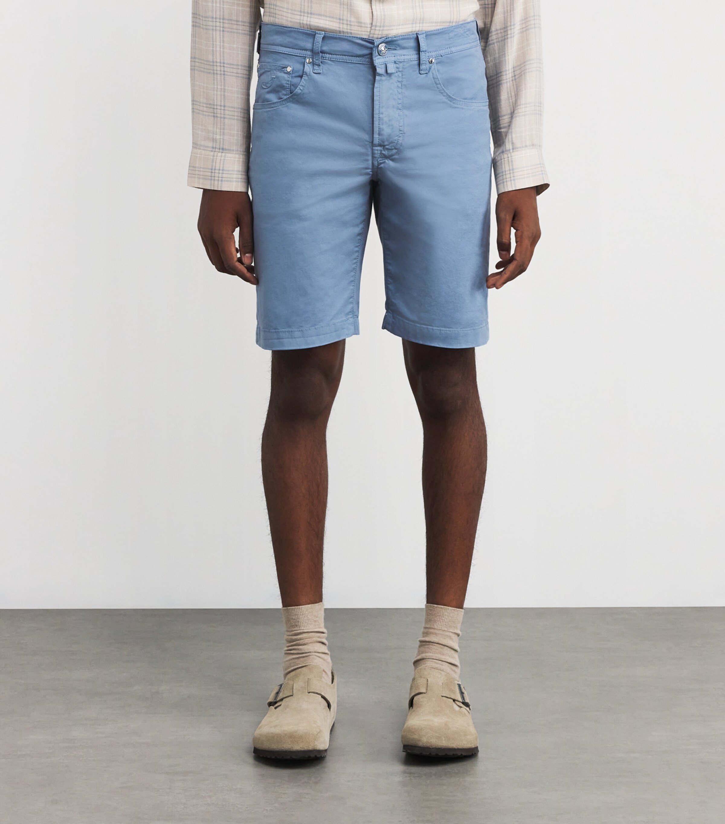JACOB COHËN Mens Stretch Cotton Nicolas Bermuda Shorts Image 3