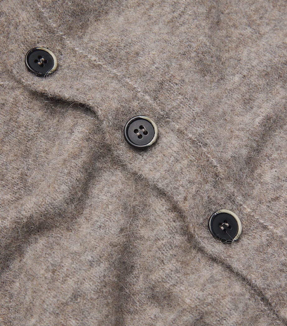 Alpaca-Blend Cardigan 238 TORTORA Image 5