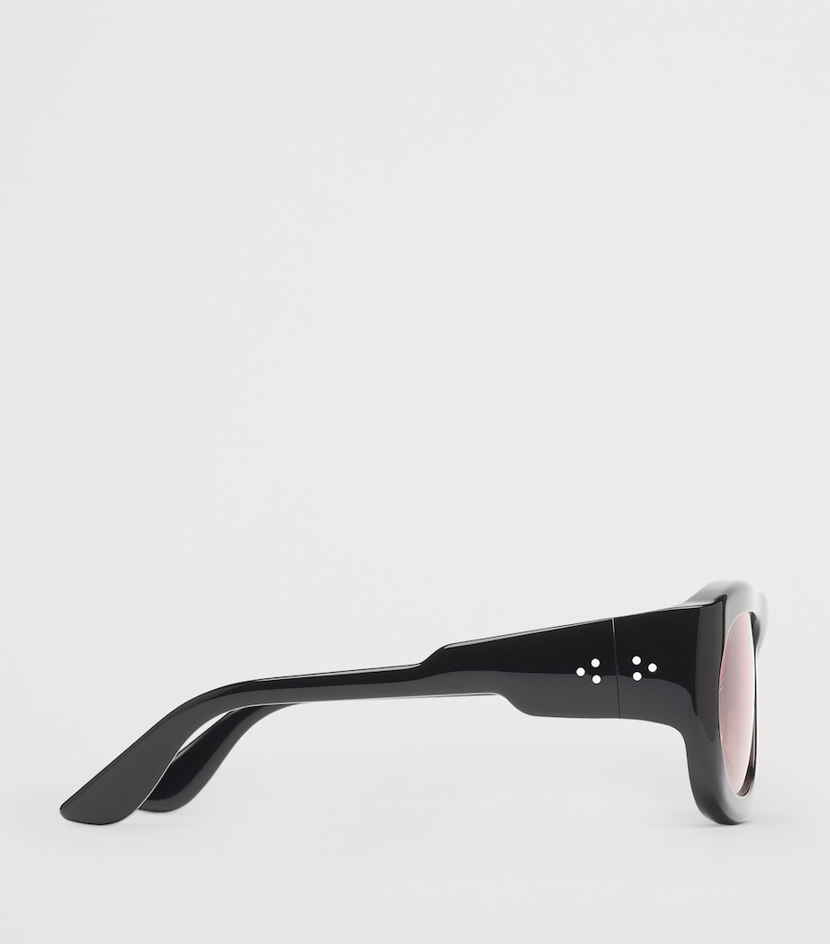Acetate Zia Sunglasses BLACK/ WARDI Image 2