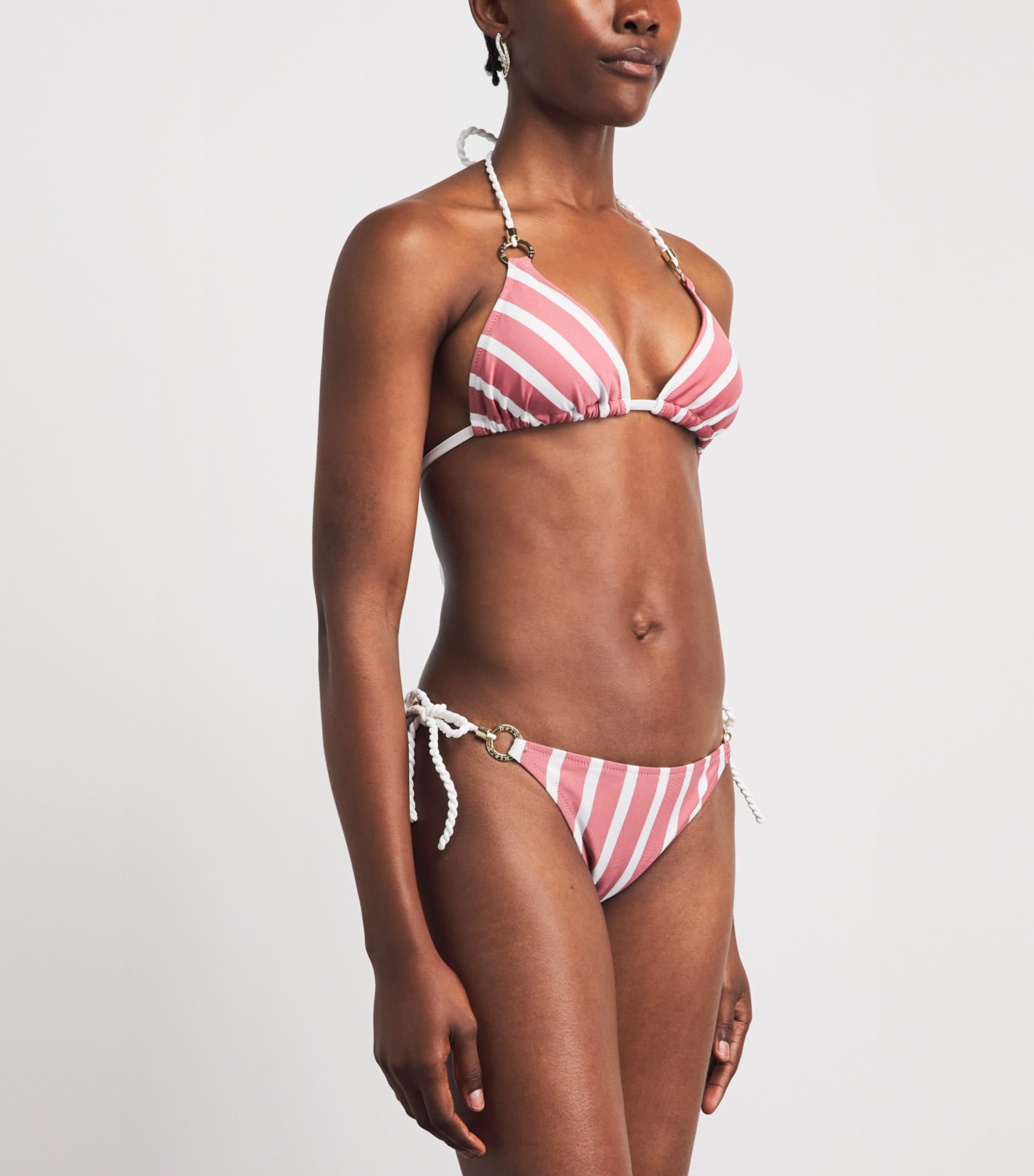 Heidi Klein Womens Striped Tramonti Bikini Top Stp Stp Image 2