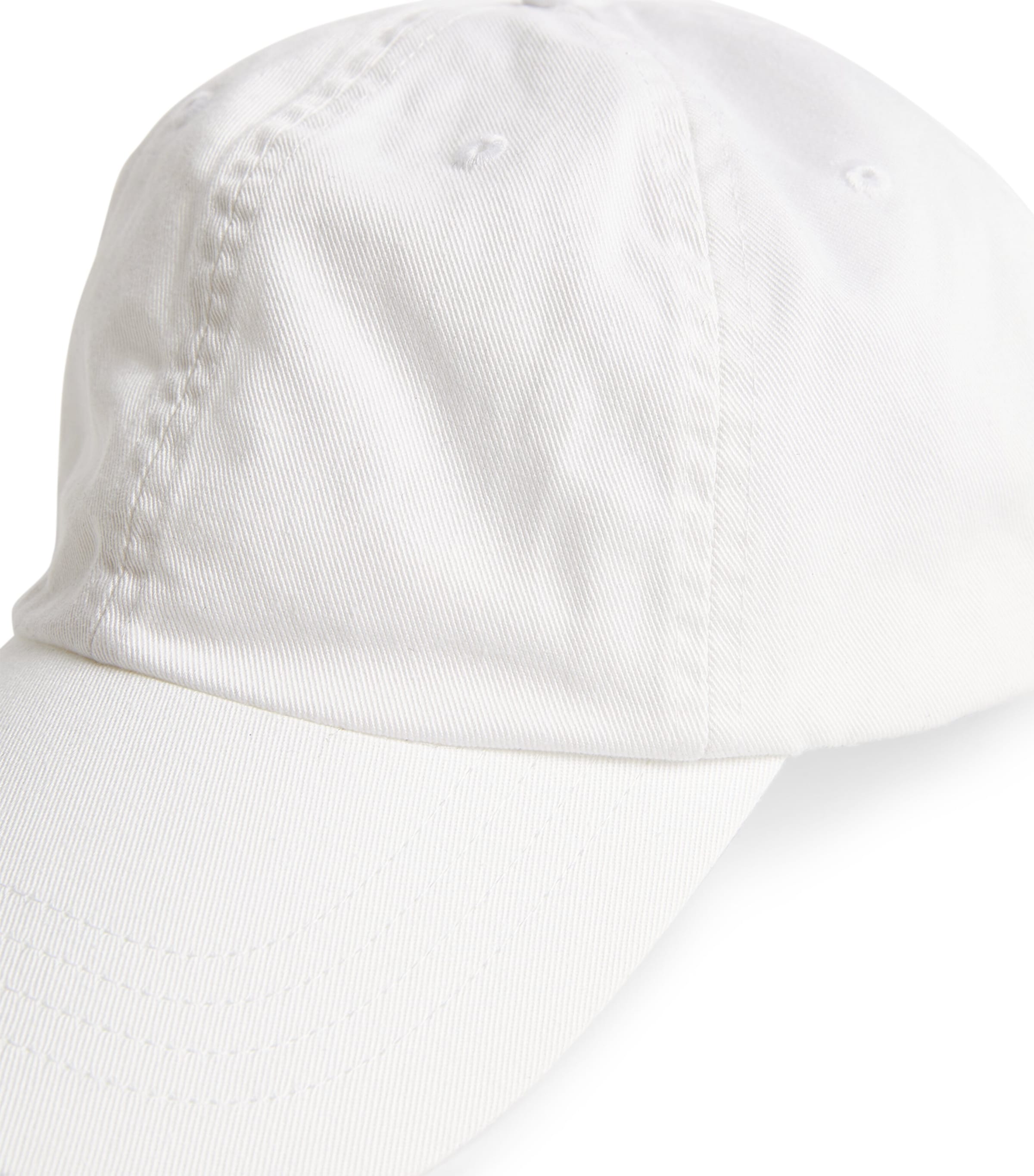 Polo Ralph Lauren Cotton  Baseball Cap White Image 4
