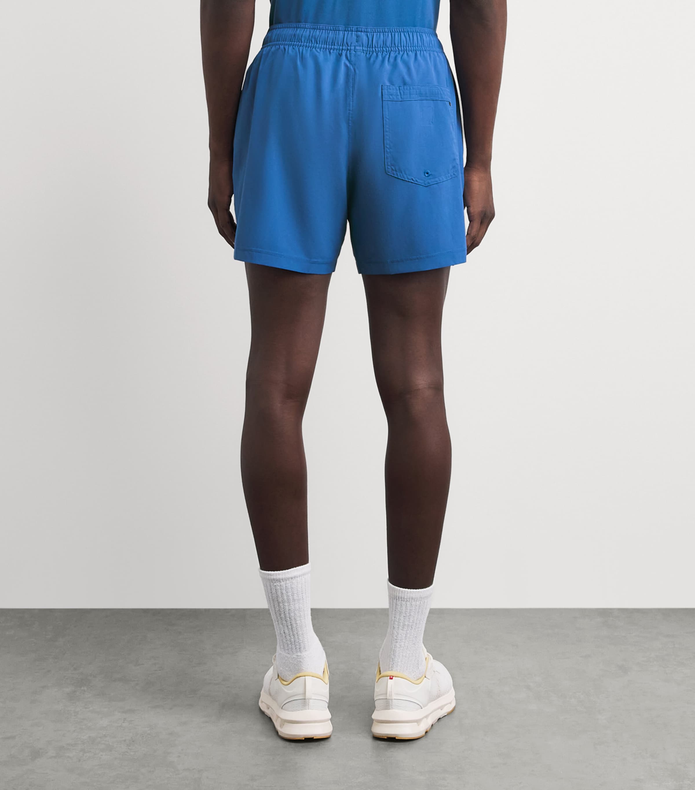 VUORI Mens Logo Kore Shorts Tbl Court Blue Image 5