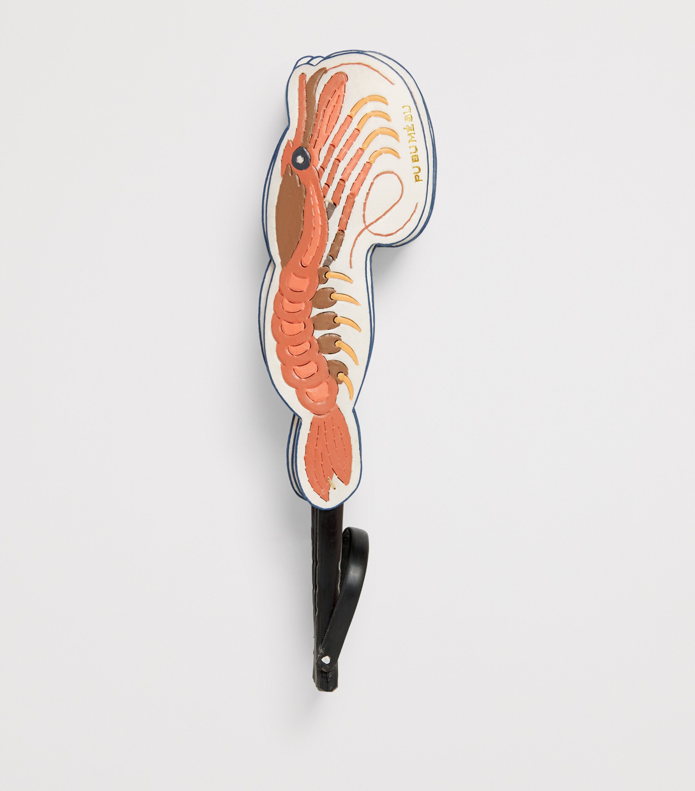 Large Shrimp Fan RED Image 2