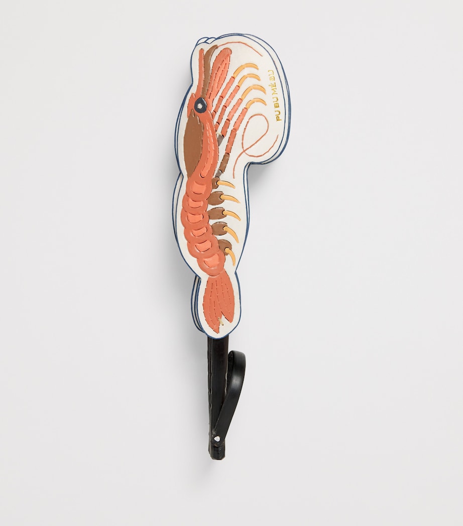 Large Shrimp Fan RED Image 2