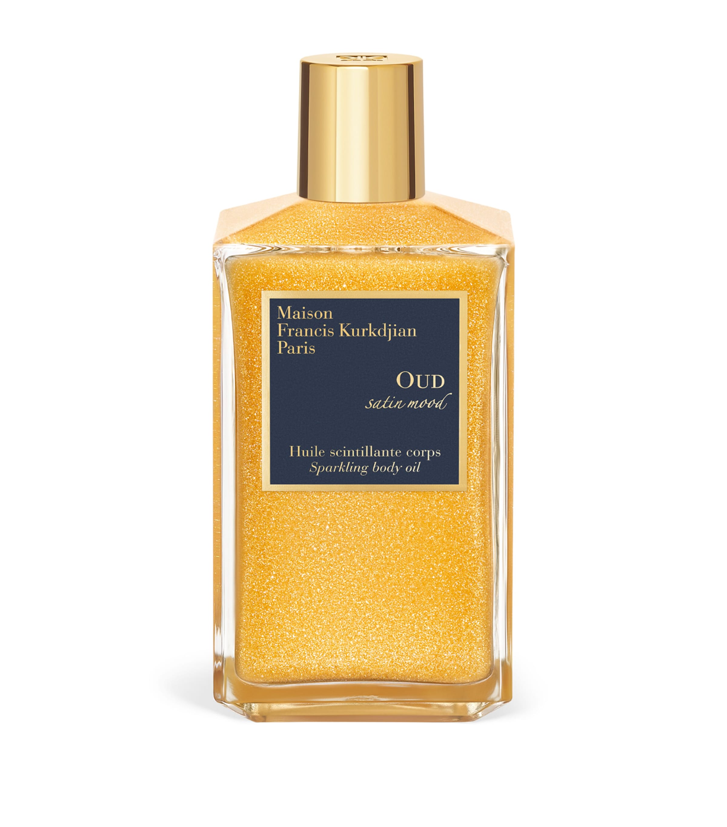 Oud Satin Mood Sparkling Body Oil (200ml) NO COLOUR Image 3