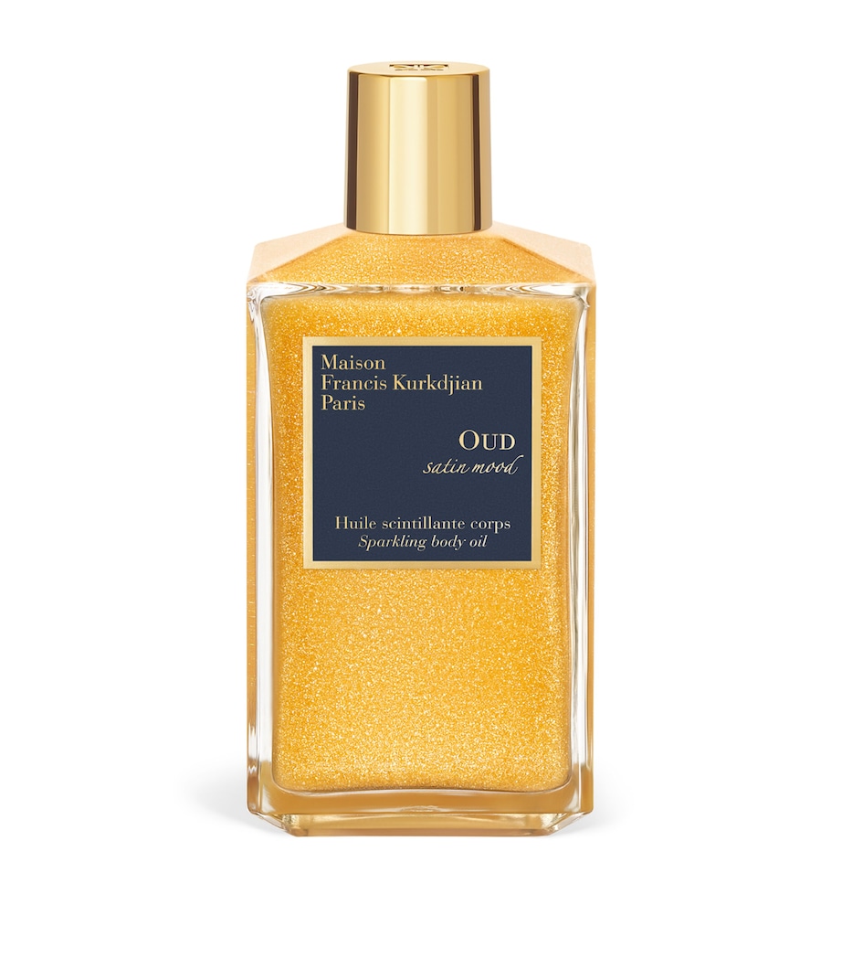 Oud Satin Mood Sparkling Body Oil (200ml) NO COLOUR Image 3