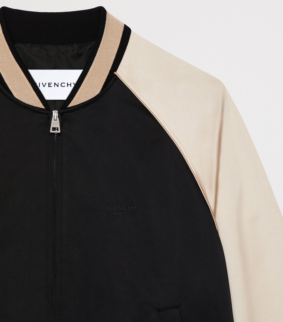 Givenchy Mens Logo Bomber Jacket Image 4